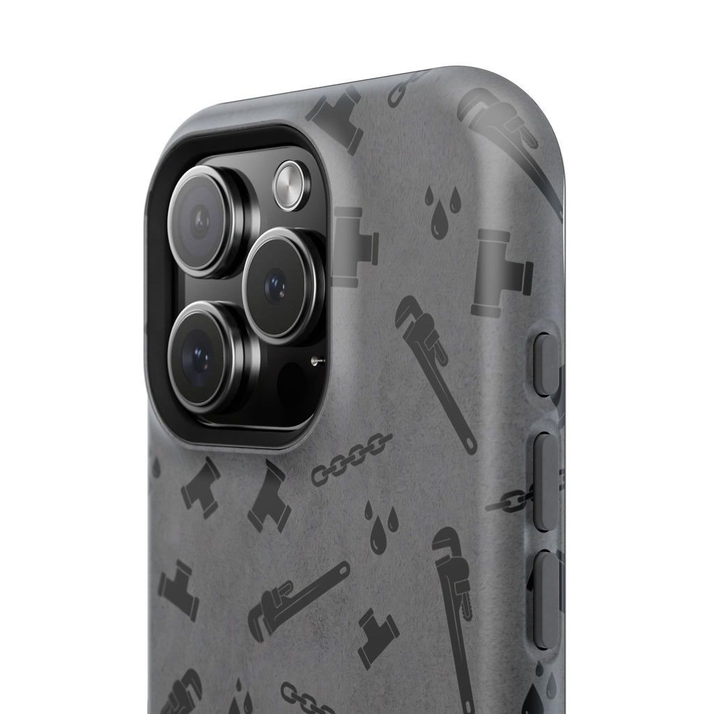 Built for the Grind Phone Case — Plumber Tools Wireless Charging Cover