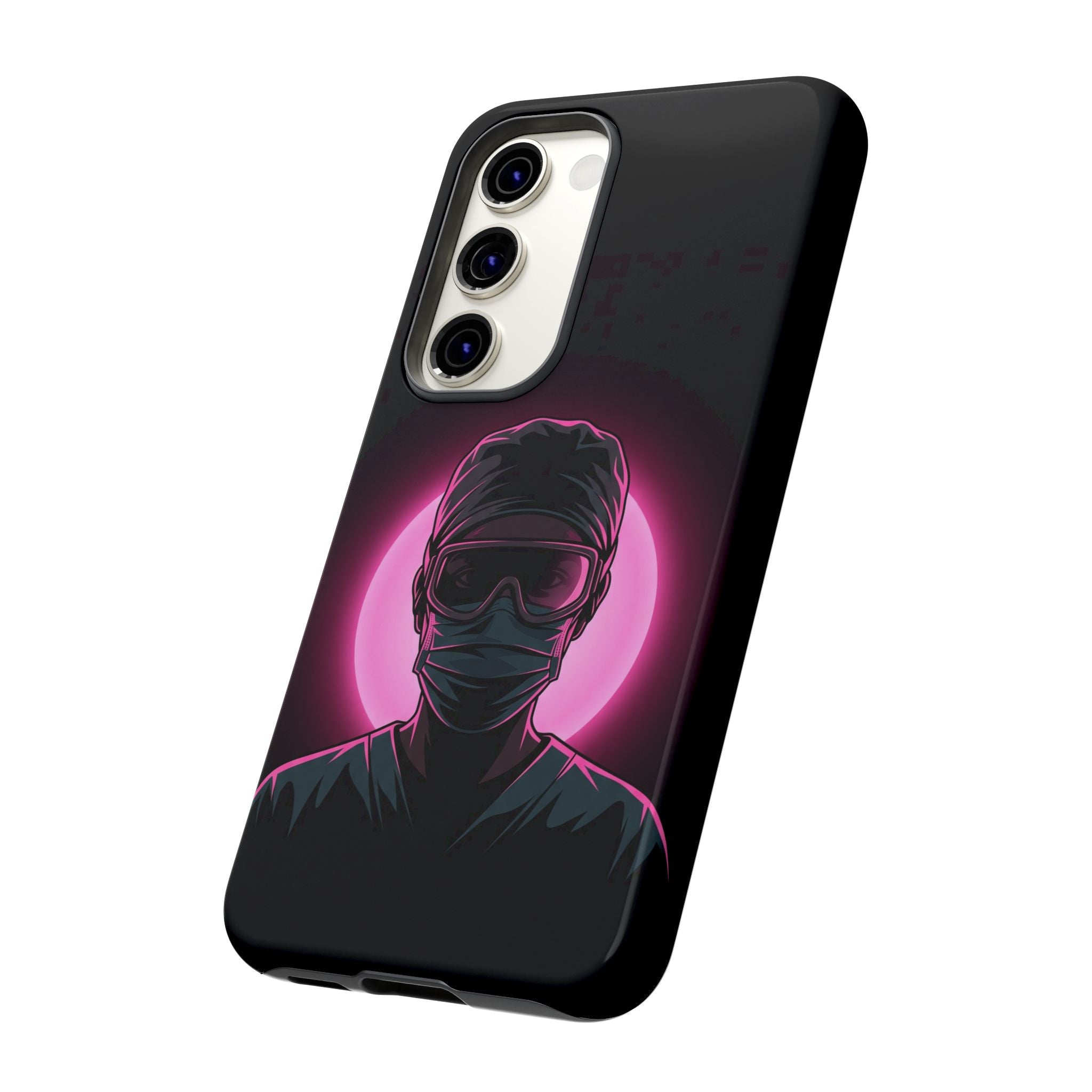Nurse Neon Silhouette Phone Case - Samsung & iPhone Series
