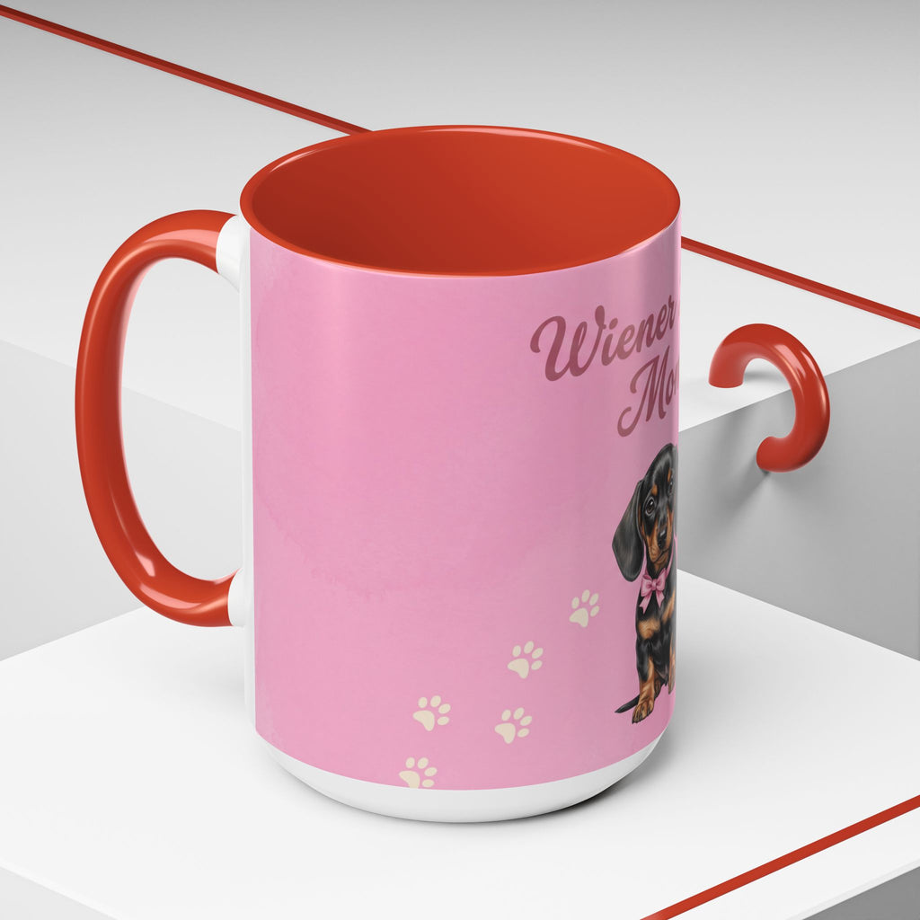 Wiener Dog Mom Mug | Cute Dachshund Mom Coffee Mug | Gift for Dog Moms