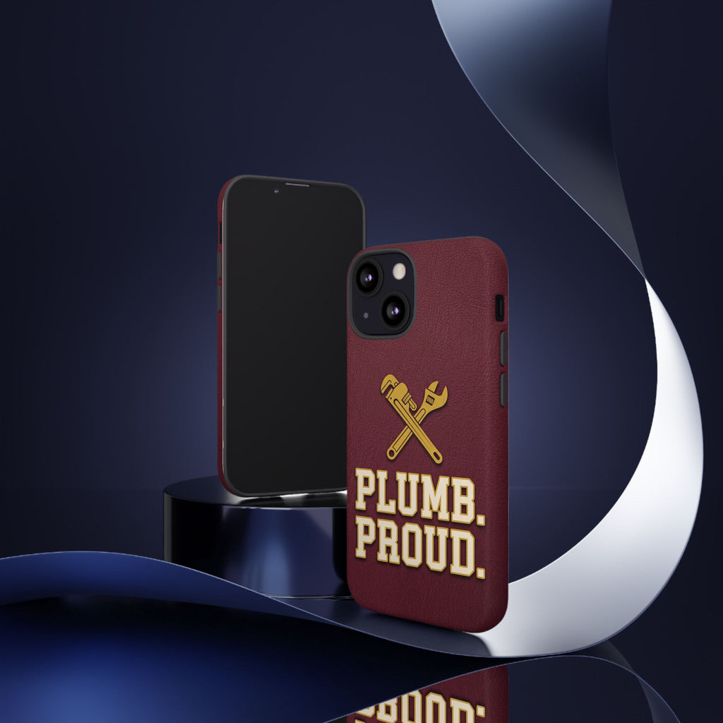 Plumb. Proud. Varsity Print Phone Case - Samsung & iPhone Series