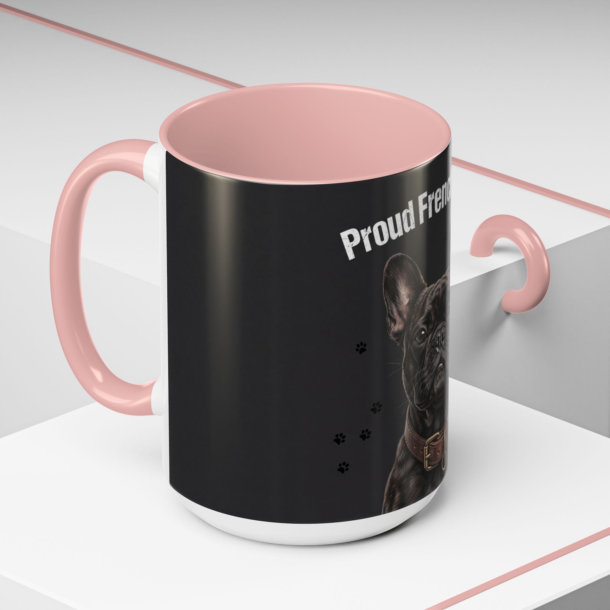 Proud Frenchie Dad Mug | French Bulldog Lover Gift | Dog Dad Coffee Mug