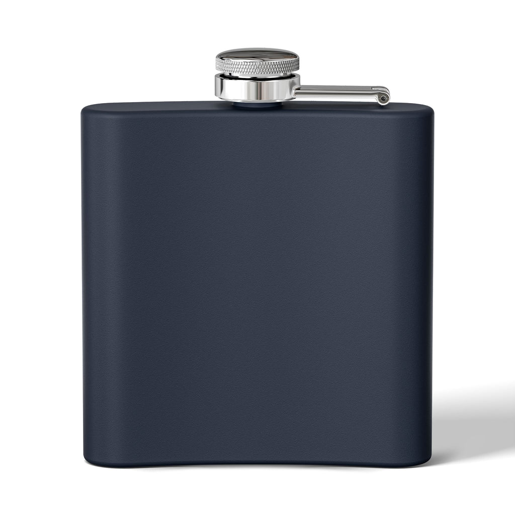 Flask — Foreman: Leads the Crew, Owns the Job" 6oz Stainless Steel Hip Flask