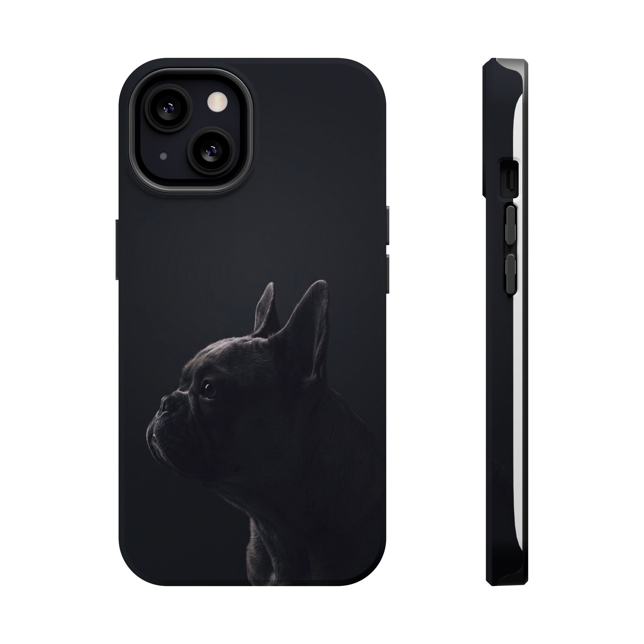 French Bulldog Phone Case — Impact-Resistant Wireless Charging Cover