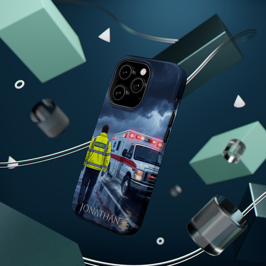 Personalized EMS Storm Phone Case — Wireless Charging Cover