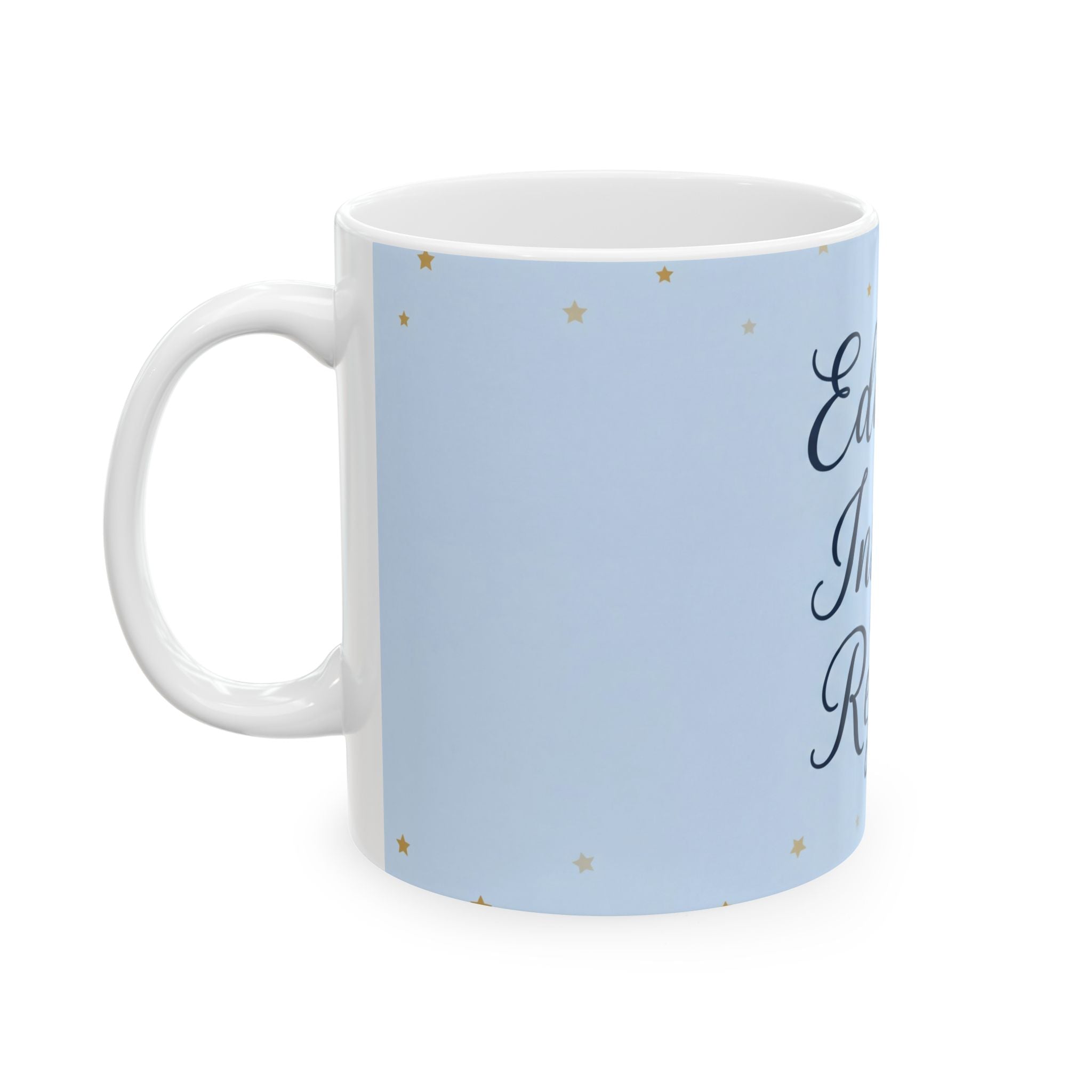 Teacher Coffee Mug - Educated Inspire repeat – Teacher Appreciation Gift – End of Term Gift