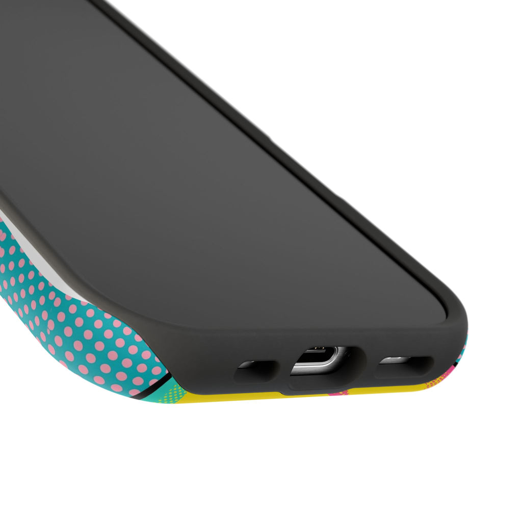 Personalized Pop Art Labrador Phone Case — Tough Magnetic Case with Wireless Charging