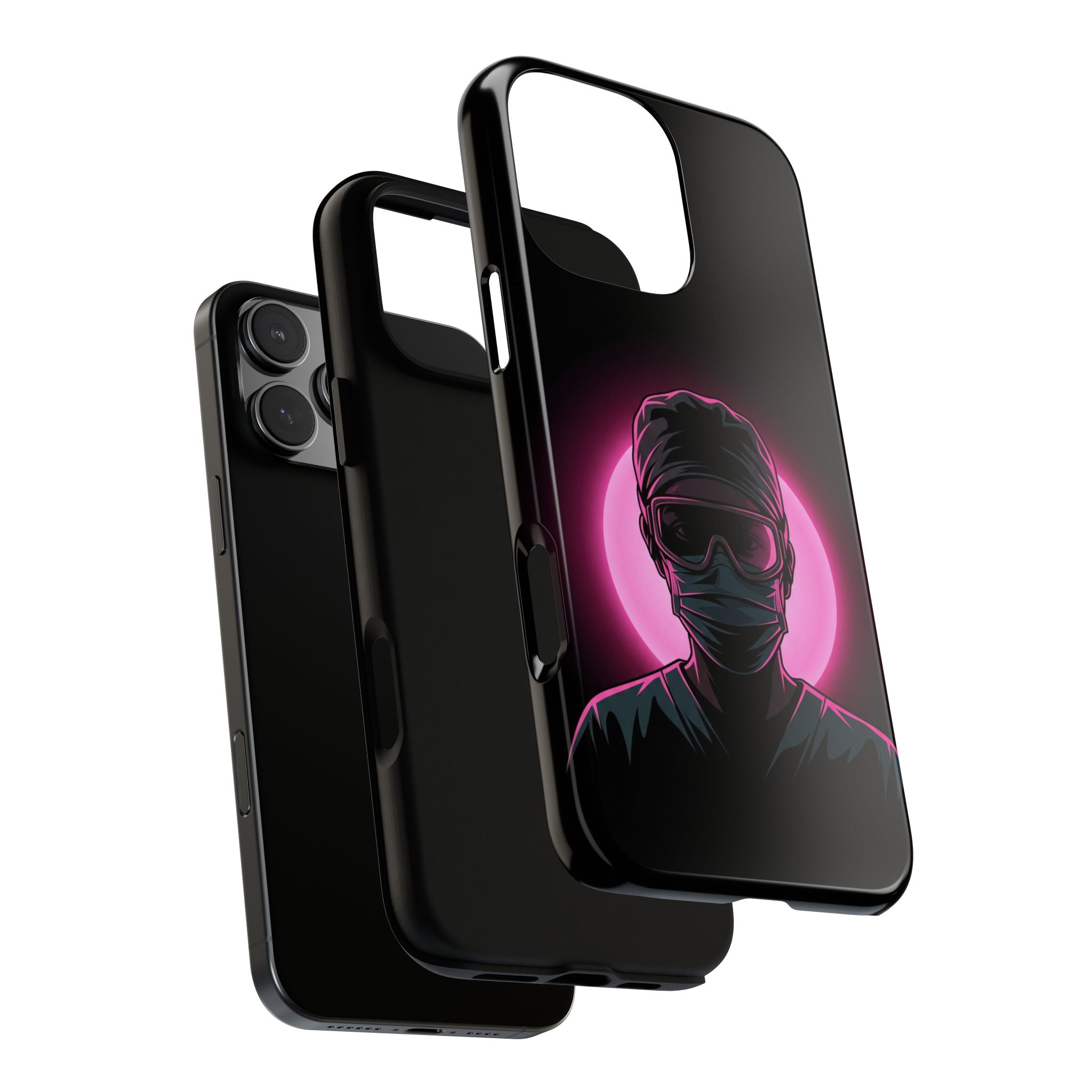 Nurse Neon Silhouette Phone Case - Samsung & iPhone Series