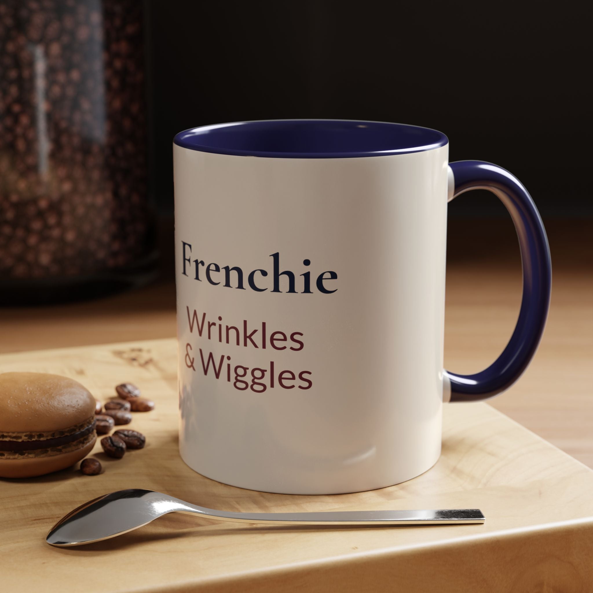 Personalized Frenchie Mug – Custom Name Coffee Mug – French Bulldog Lover Gift