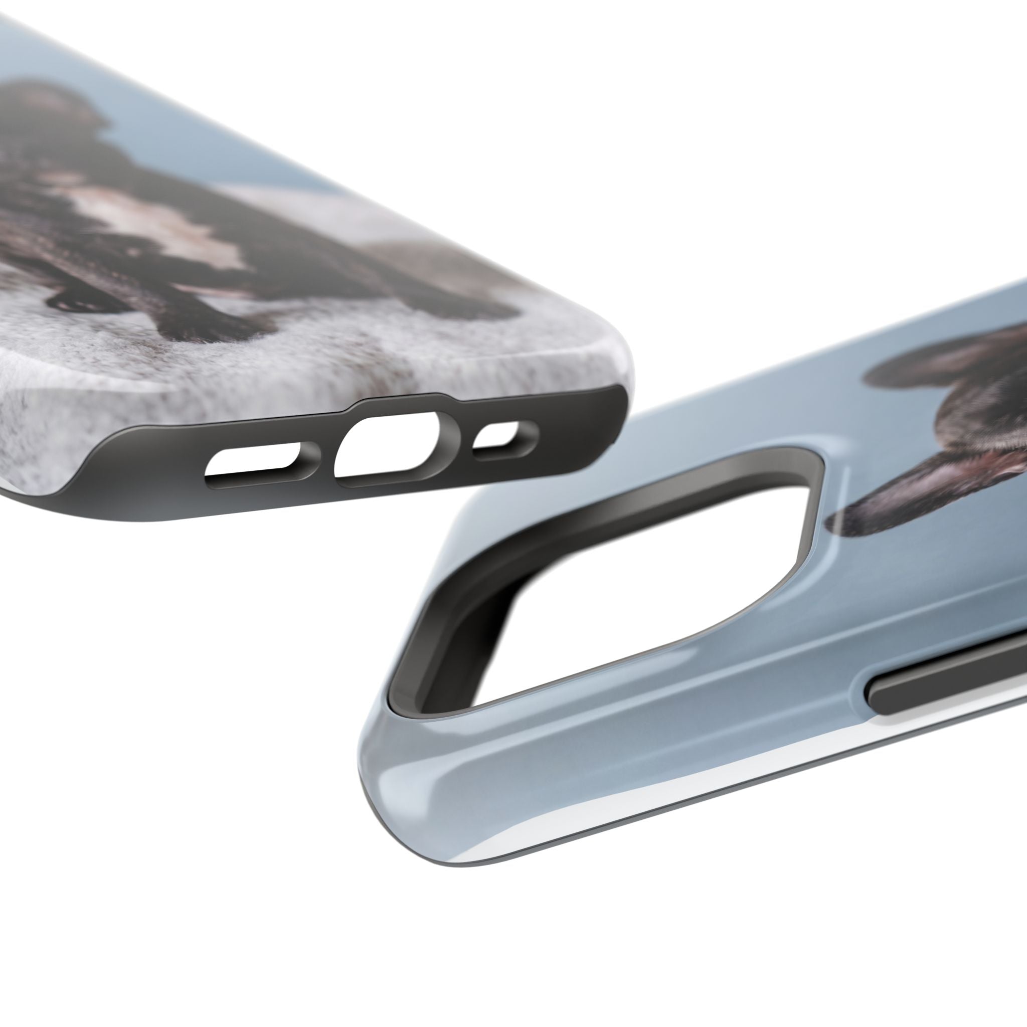 French Bulldog Puppy Phone Case — Impact-Resistant Wireless Charging Cover