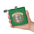 Flask — "Electrician Dad: Voltage & Family" 6oz Stainless Steel Hip Flask
