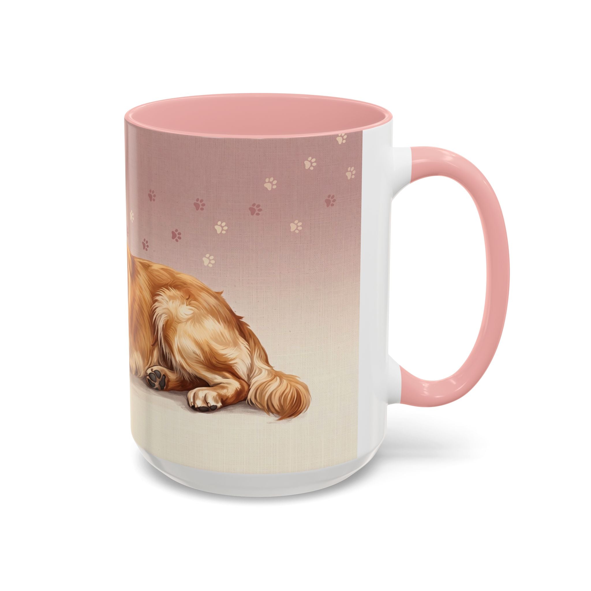 Golden Retriever Lying Down Mug | Golden Retriever Lover Gift | Cute Dog Coffee Mug