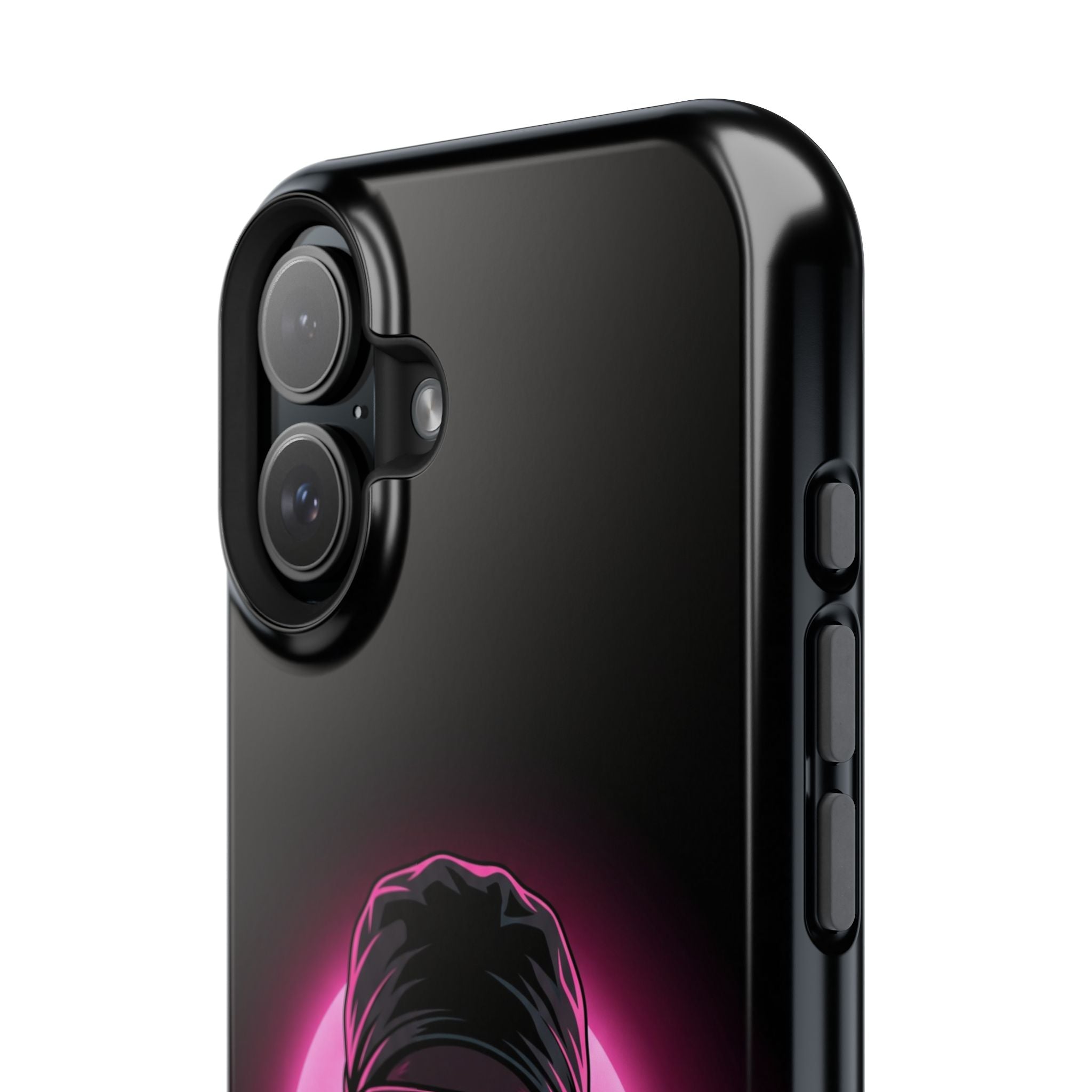 Nurse Portrait Phone Case — Navy Wireless Charging Cover