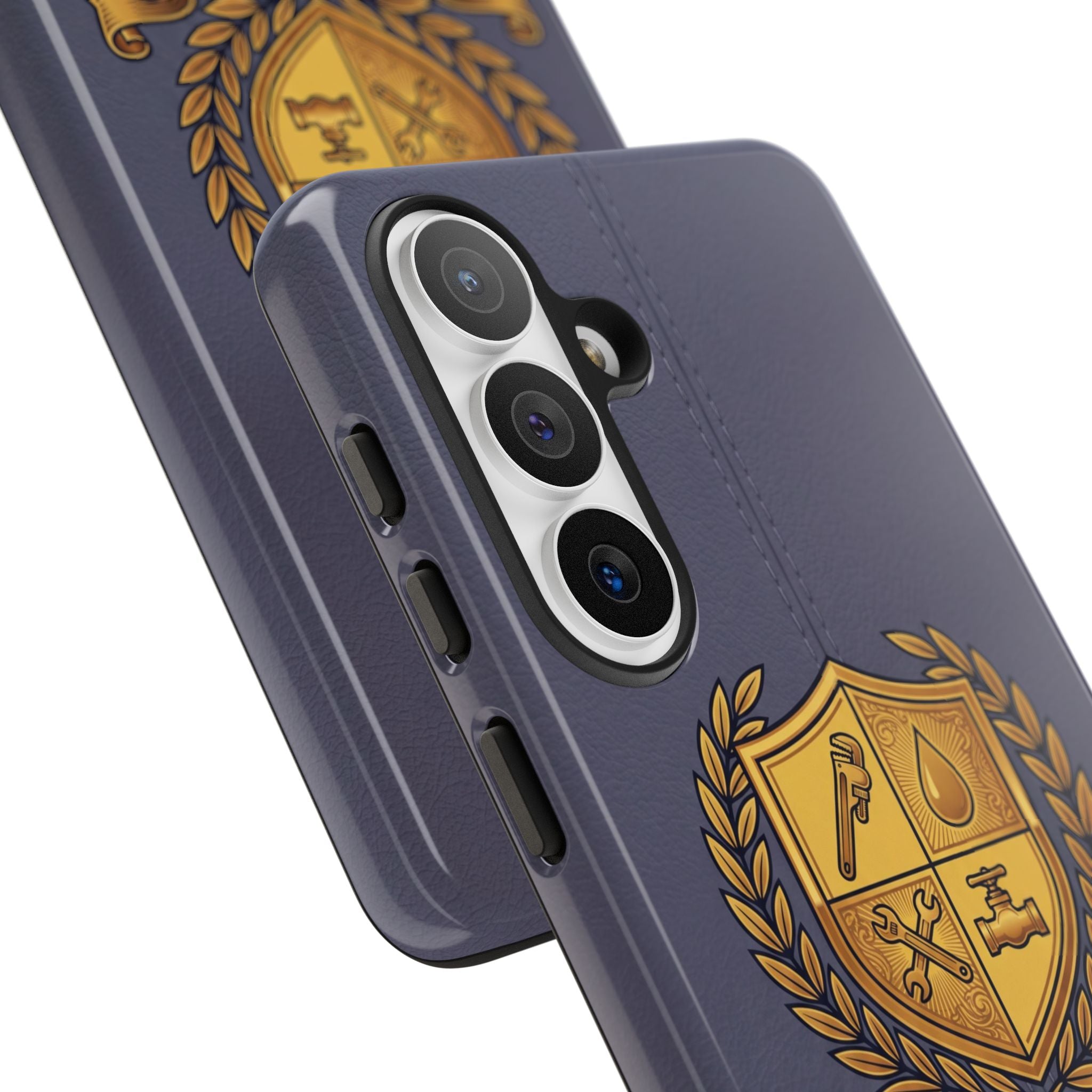 Master Plumber Slate Crest Phone Case - Samsung & iPhone Series