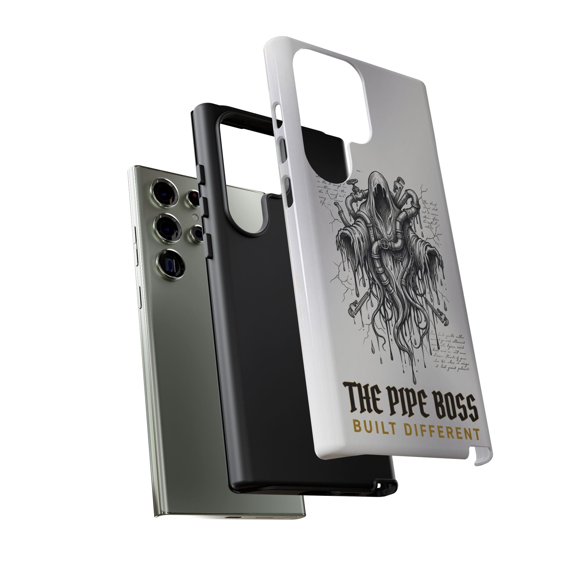 The Pipe Boss Gothic Plumber Phone Case - Samsung & iPhone Series