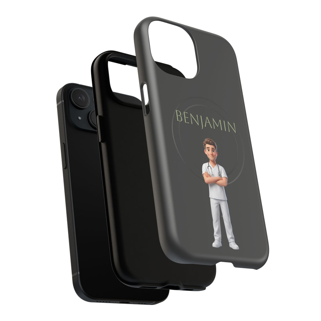 Personalized Nurse Phone Case | MagSafe Compatible, Custom Name iPhone Case