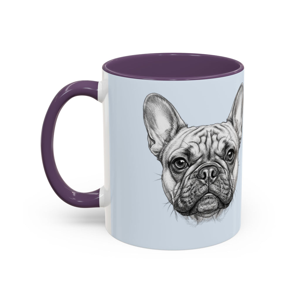 Personalized Frenchie Mug | Custom Name Mug | French Bulldog Gift | Frenchie Lover Coffee Cup