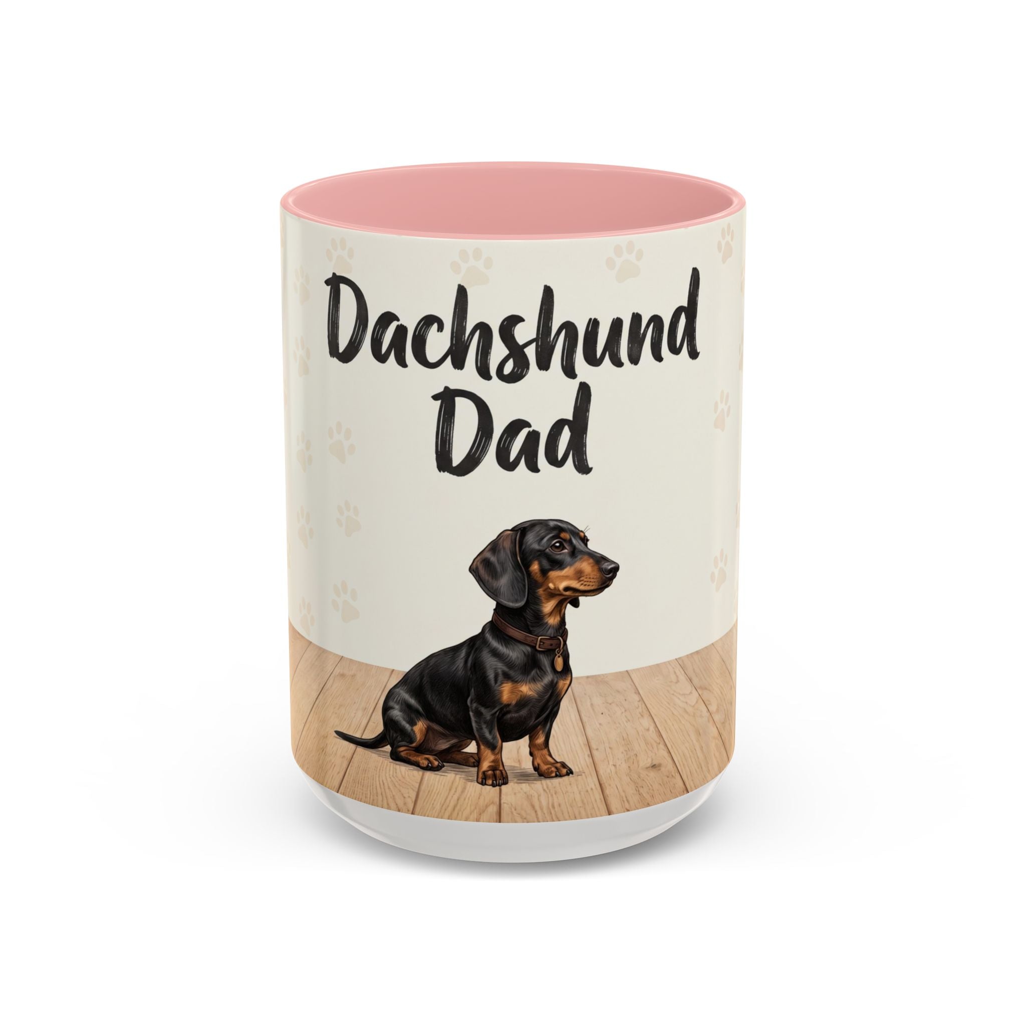 Dachshund Dad Mug | Cute Dog Dad Coffee Mug | Wiener Dog Gift for Dachshund Lovers