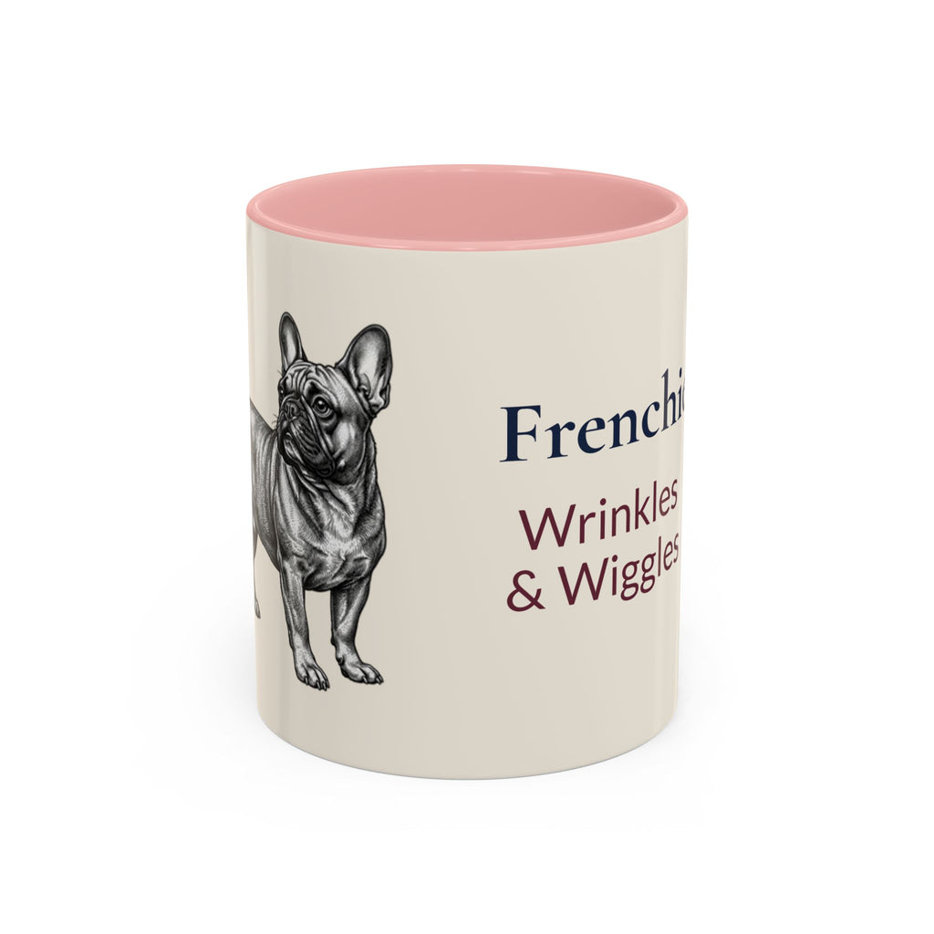 Personalized Frenchie Mug – Custom Name Coffee Mug – French Bulldog Lover Gift