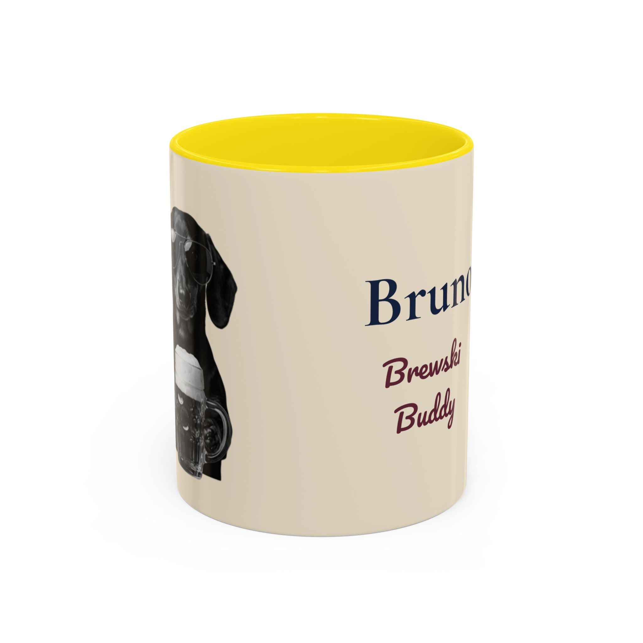 Personalized Dachshund Mug | Custom Name Coffee Mug | Funny Sausage Dog Gift | Beer Lover Dog Mug
