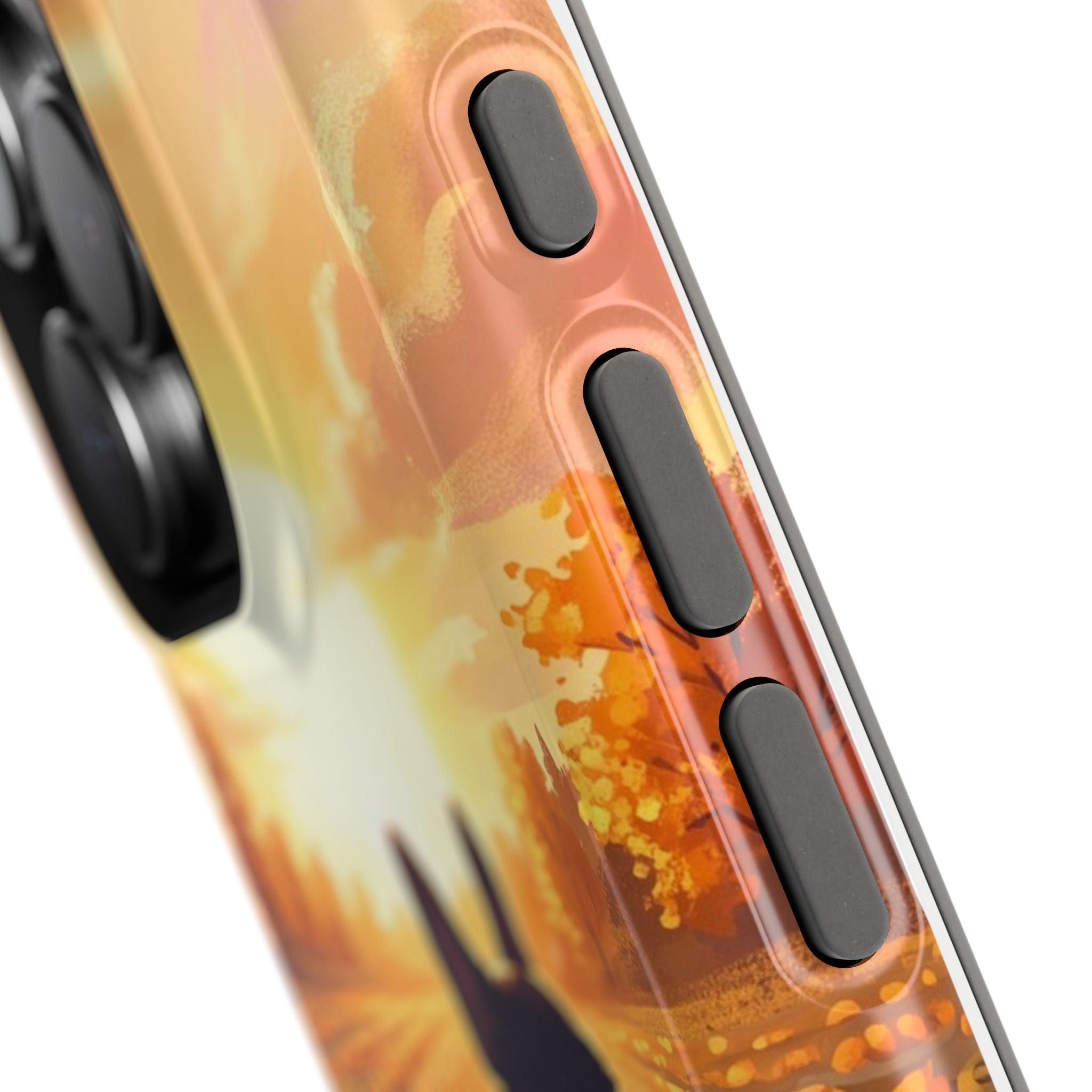 Personalized French Bulldog Pumpkin Patch Phone Case — Wireless Charging Cover