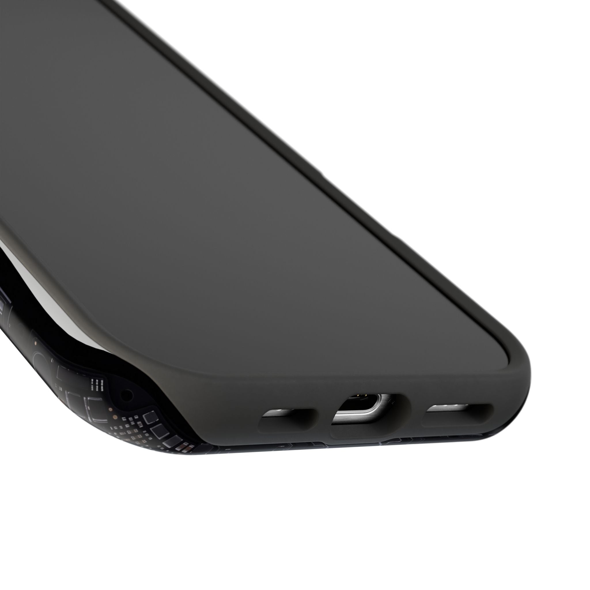 Electrician Circuit Bolt Phone Case — Impact-Resistant Wireless Charging Cover