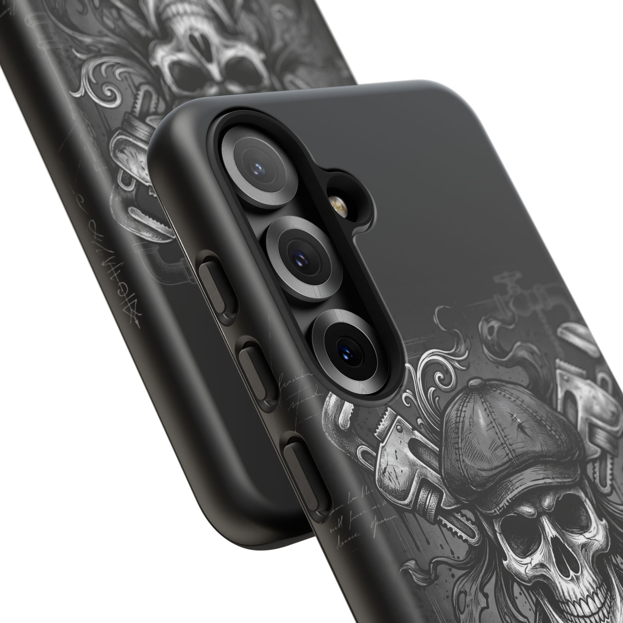 Gothic Skull Plumber Phone Case - Samsung & iPhone Series