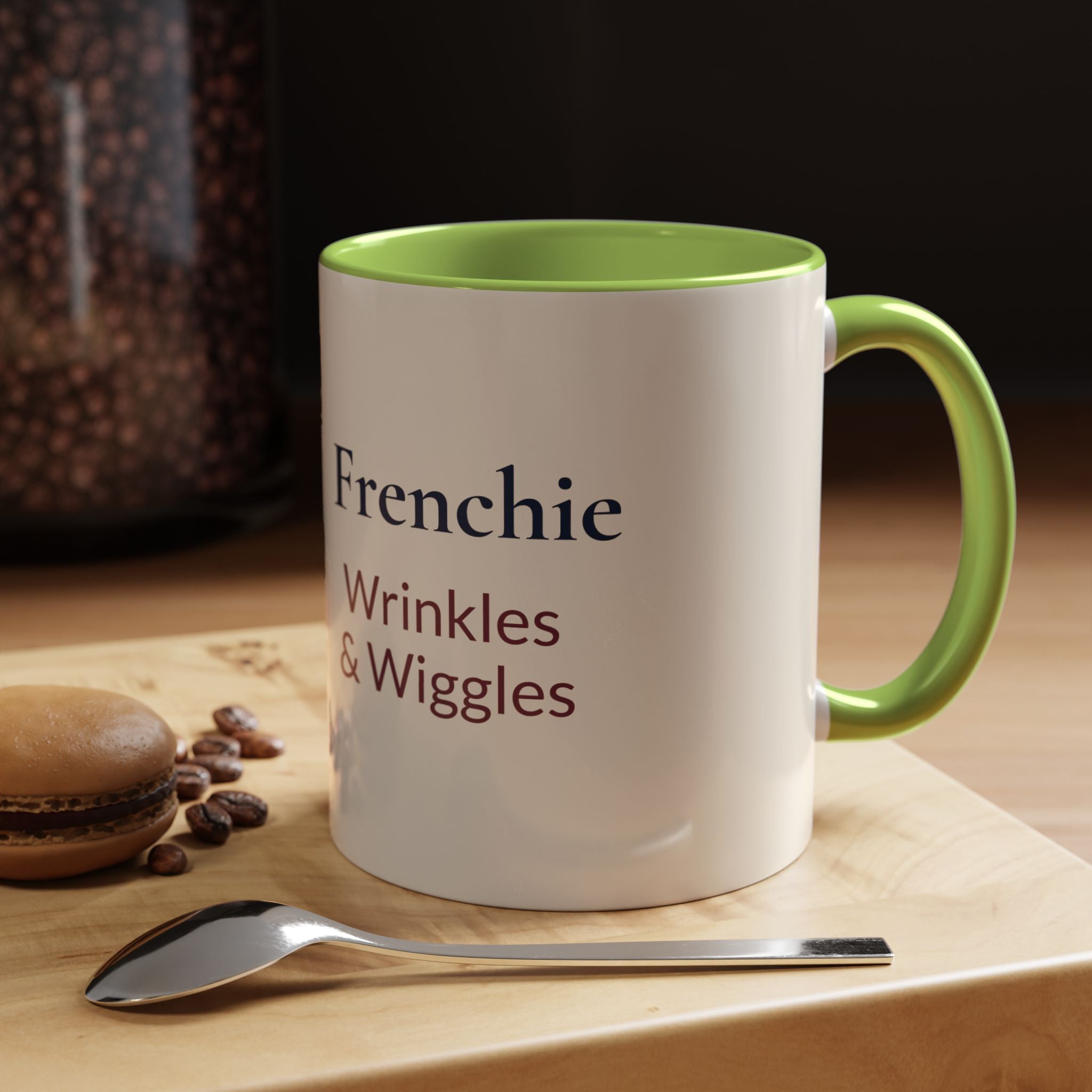 Personalized Frenchie Mug – Custom Name Coffee Mug – French Bulldog Lover Gift