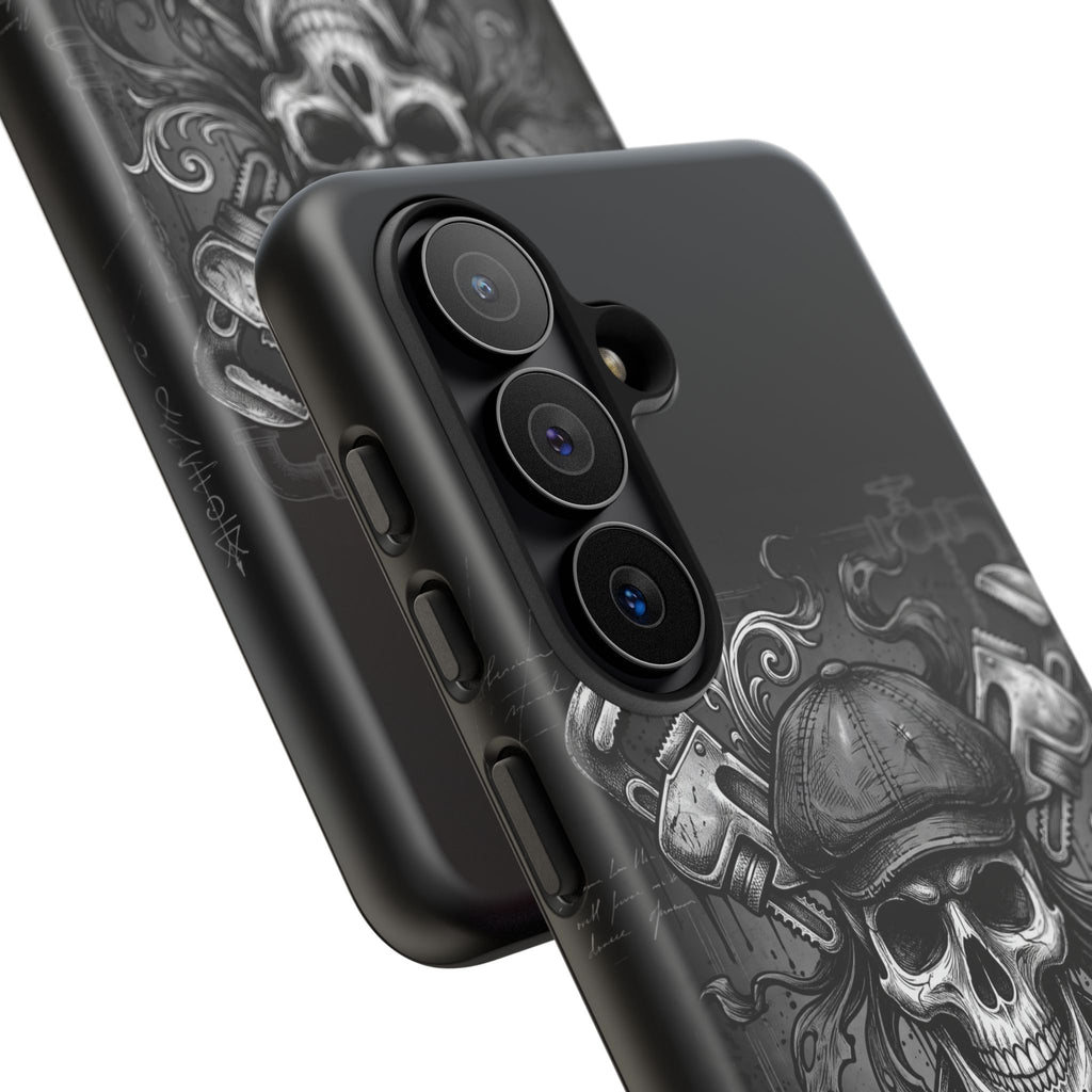 Gothic Skull Plumber Phone Case - Samsung & iPhone Series