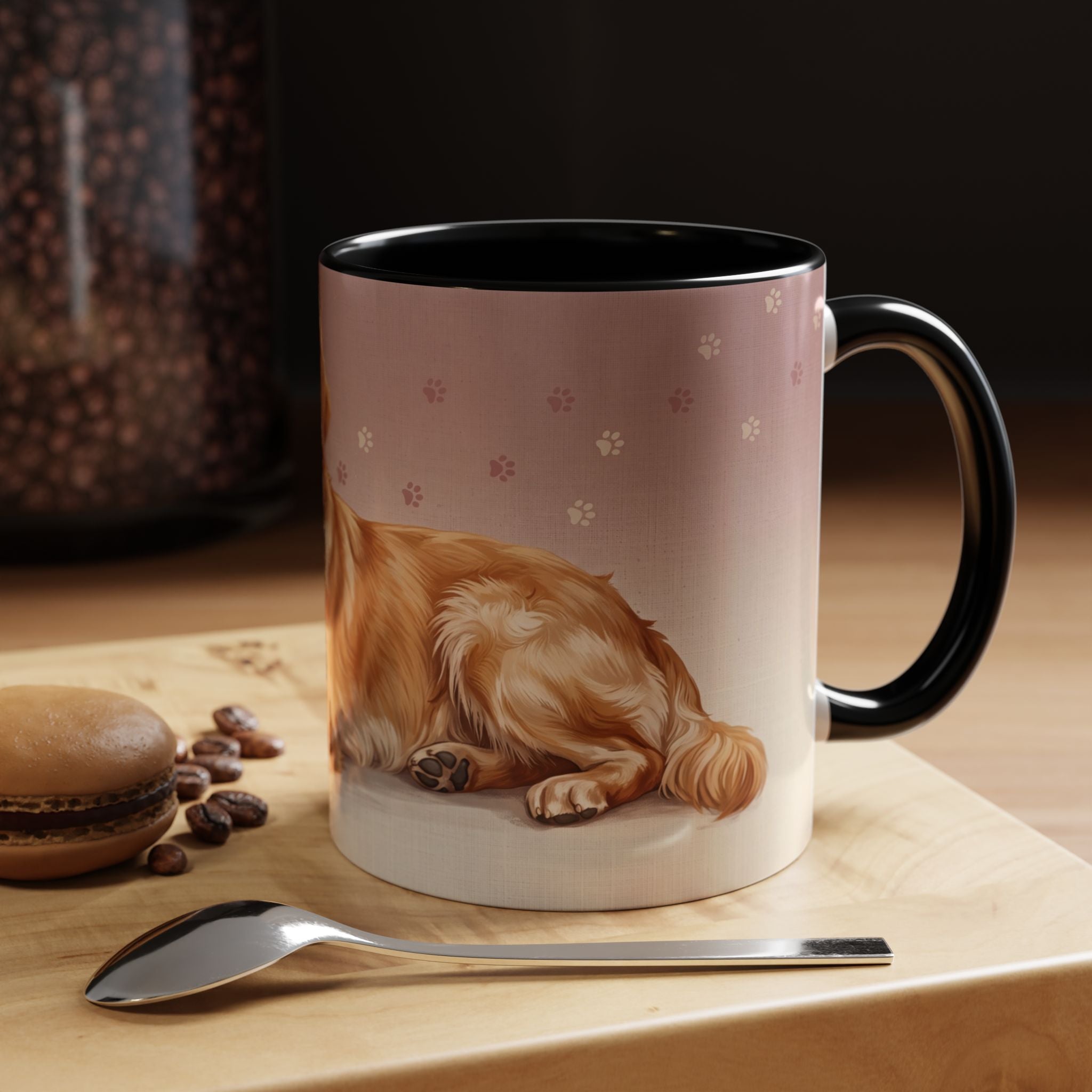 Golden Retriever Lying Down Mug | Golden Retriever Lover Gift | Cute Dog Coffee Mug