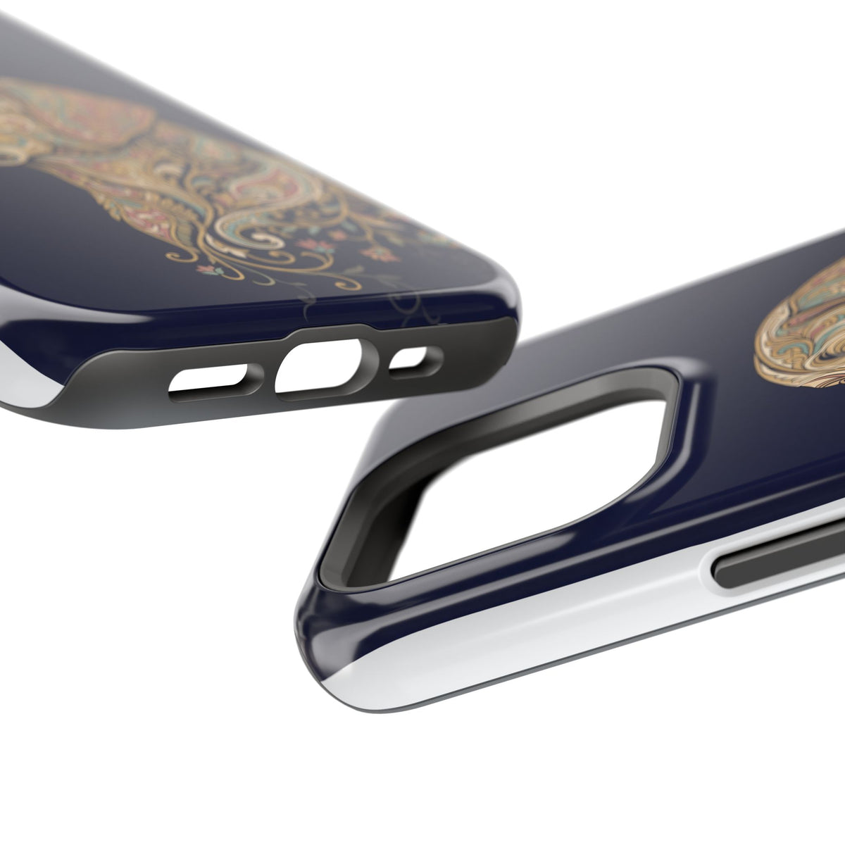Paisley Labrador Phone Case — Tough Magnetic Case with Wireless Charging