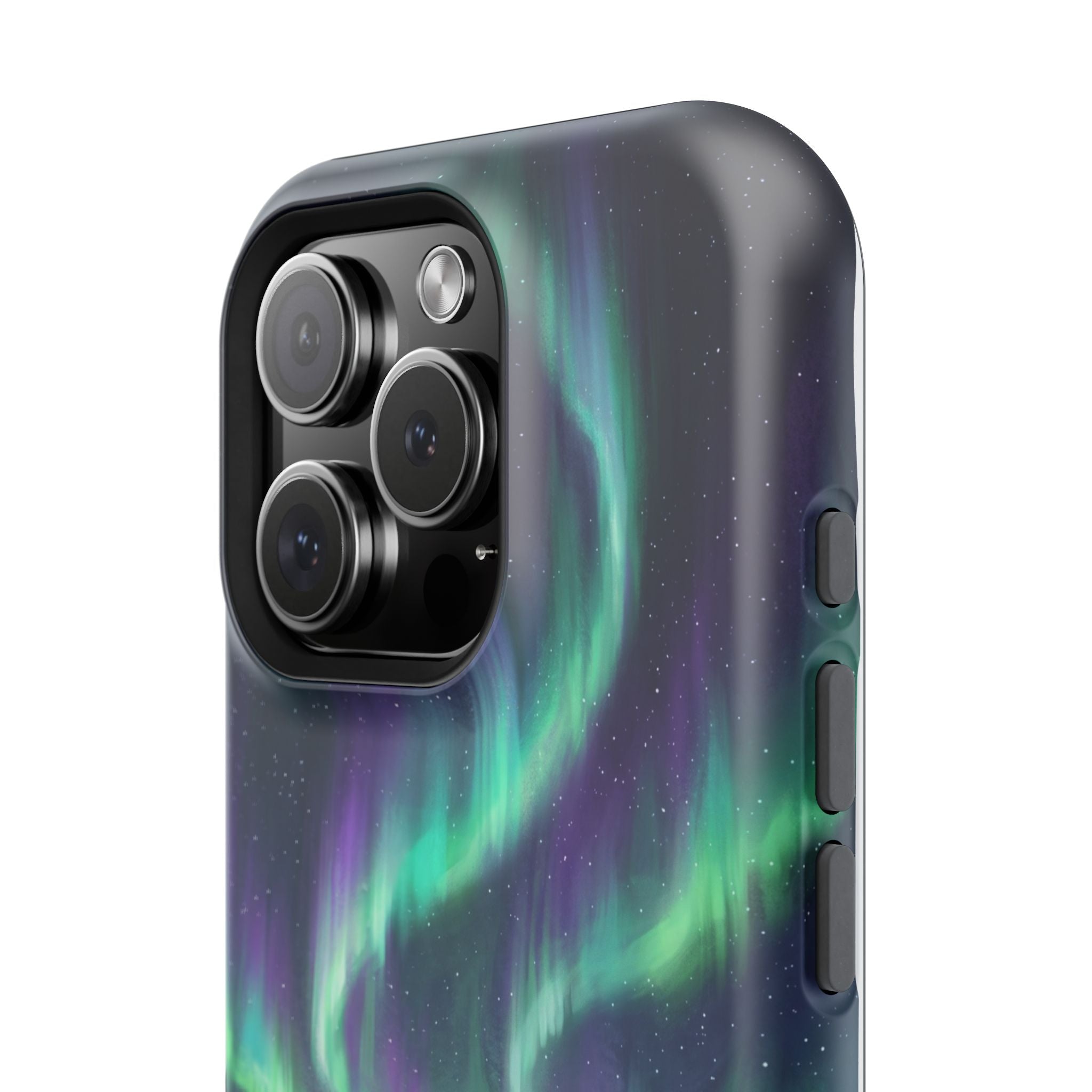 Personalized Dachshund Northern Lights Phone Case — Wireless Charging Cover