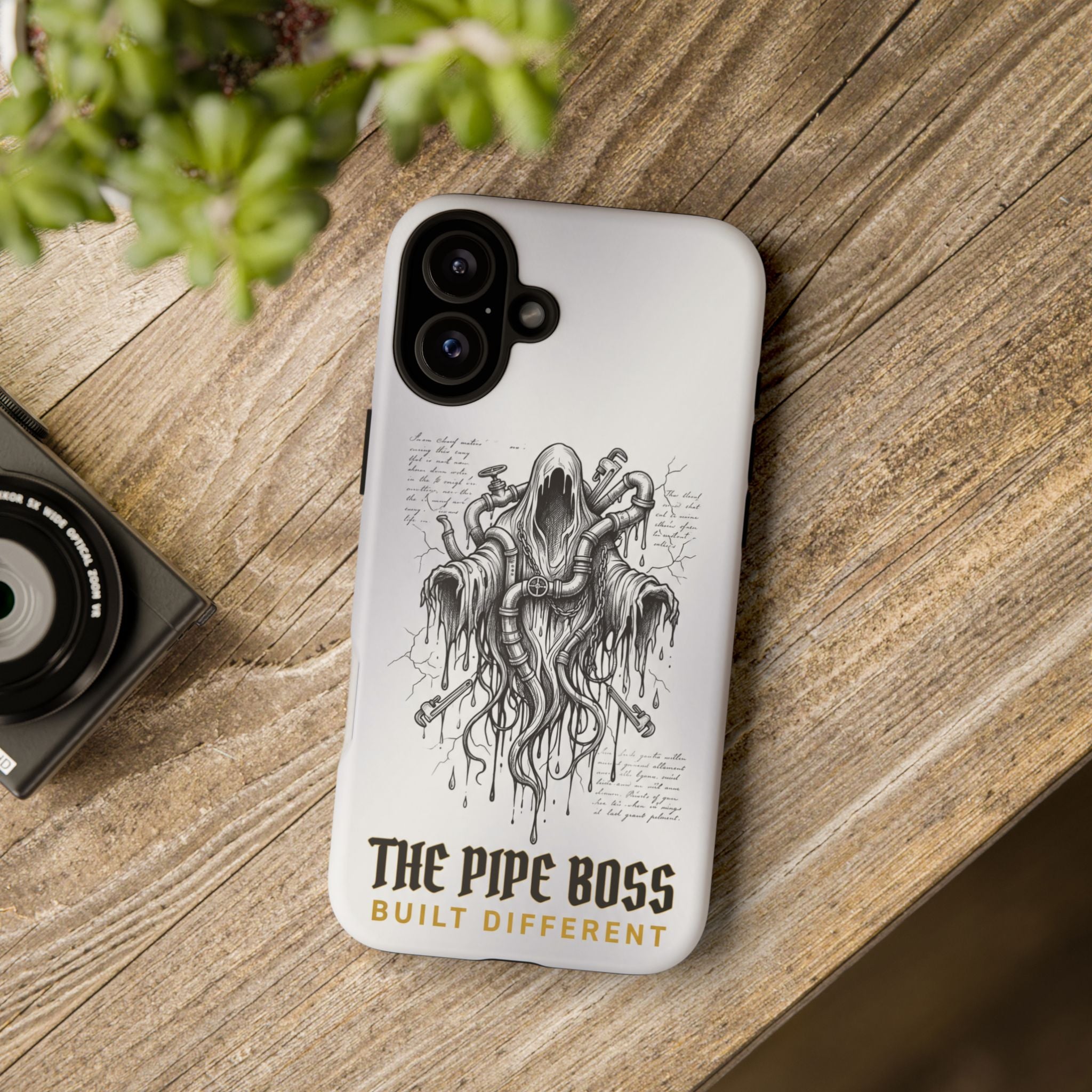 The Pipe Boss Gothic Plumber Phone Case - Samsung & iPhone Series