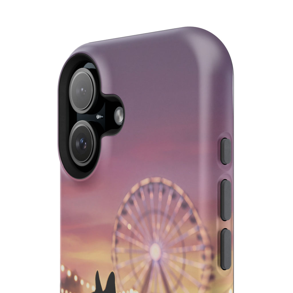 Personalized French Bulldog Carnival Nights Phone Case — Wireless Charging Cover
