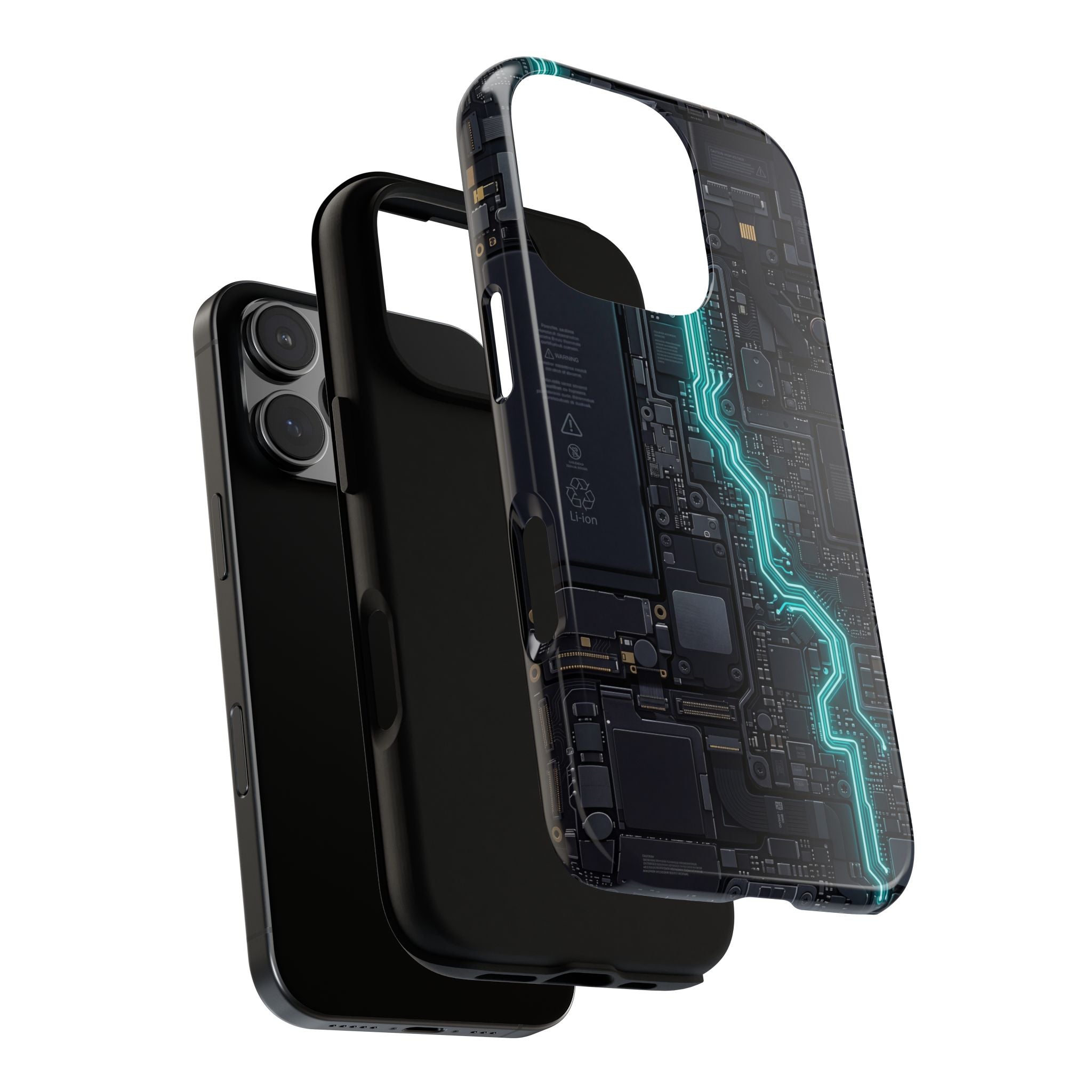 Electrician Cyan Circuit Phone Case - Samsung & iPhone Series