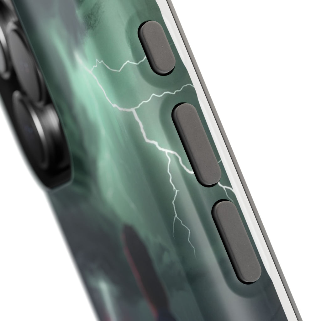EMS Green Storm City Phone Case — Magnetic Wireless Charging Cover
