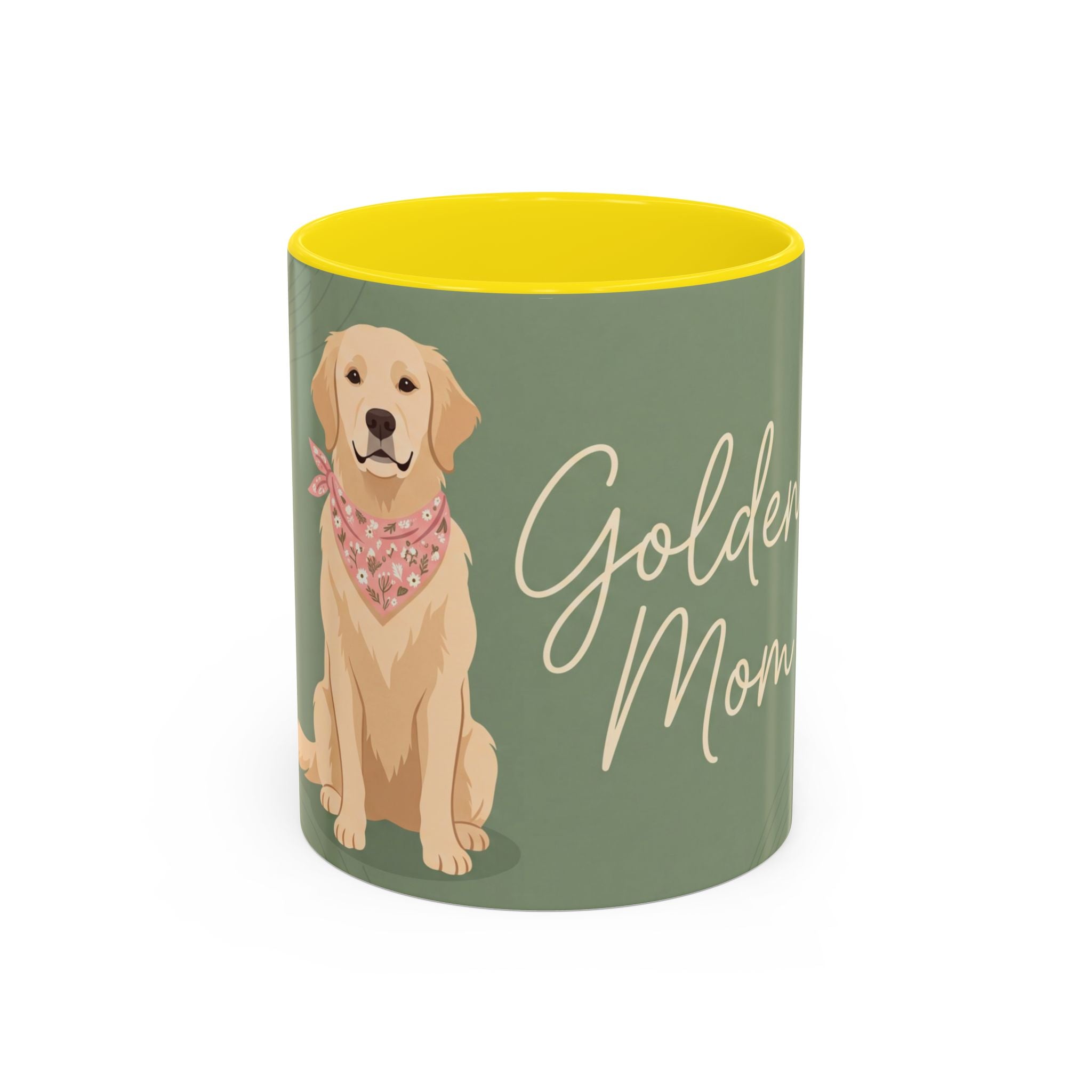 Golden Mom Mug | Golden Retriever Lover Gift | Cute Dog Mom Coffee Mug