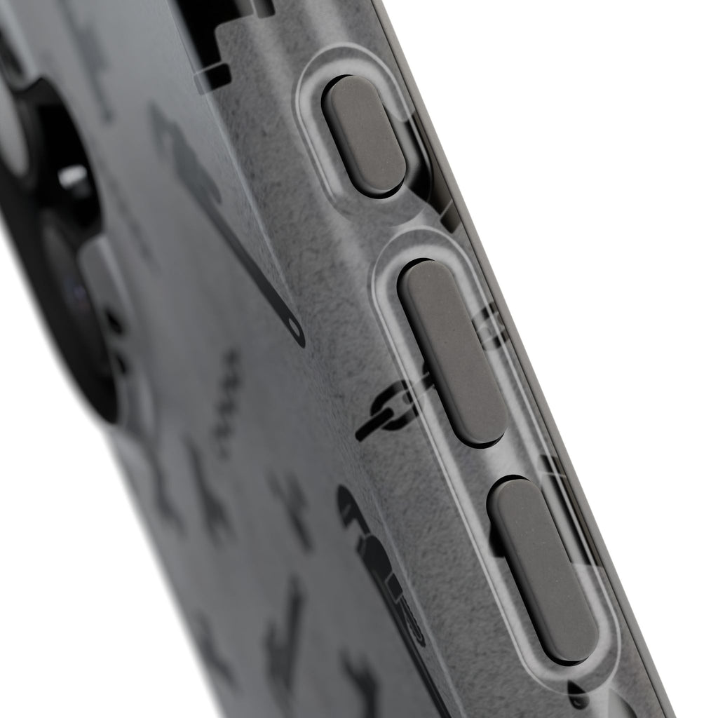 Built for the Grind Phone Case — Plumber Tools Wireless Charging Cover