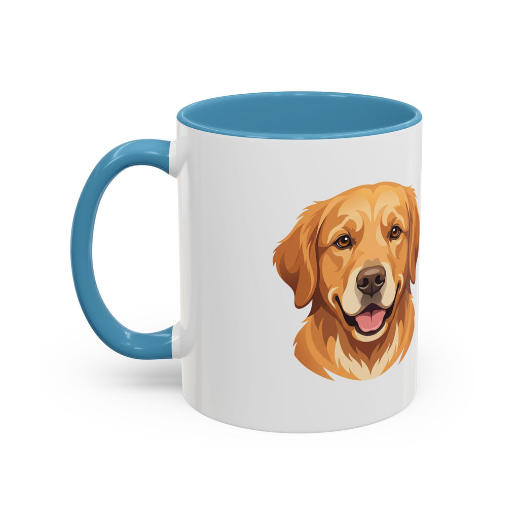 Personalized Golden Retriever Mug | Custom Name & Message Dog Lover Coffee Mug
