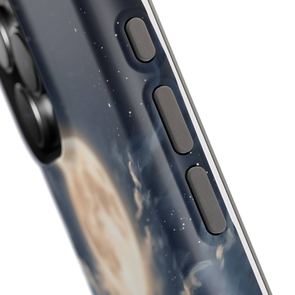 Personalized Dachshund Moonlight Phone Case — Wireless Charging Cover