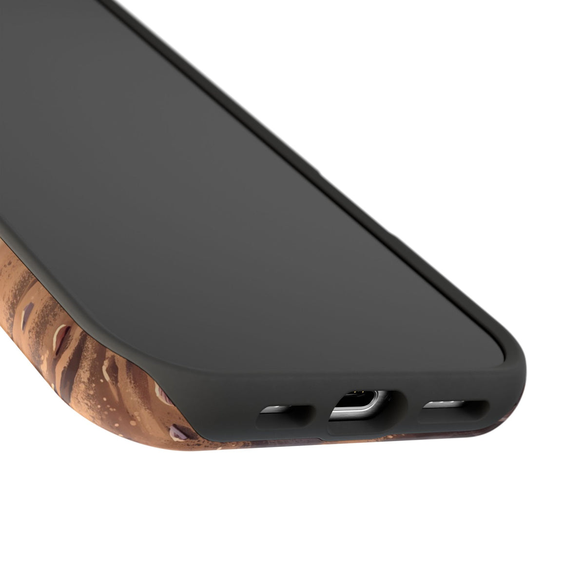 Personalized French Bulldog Beach Portrait Phone Case — Wireless Charging Cover