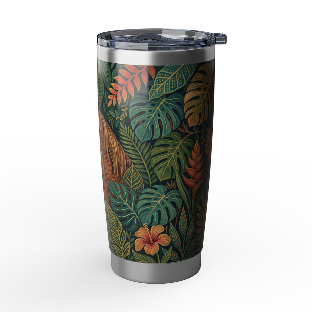 Horse Tumbler | Enchanted Jungle Art — 20 oz Stainless Travel Mug