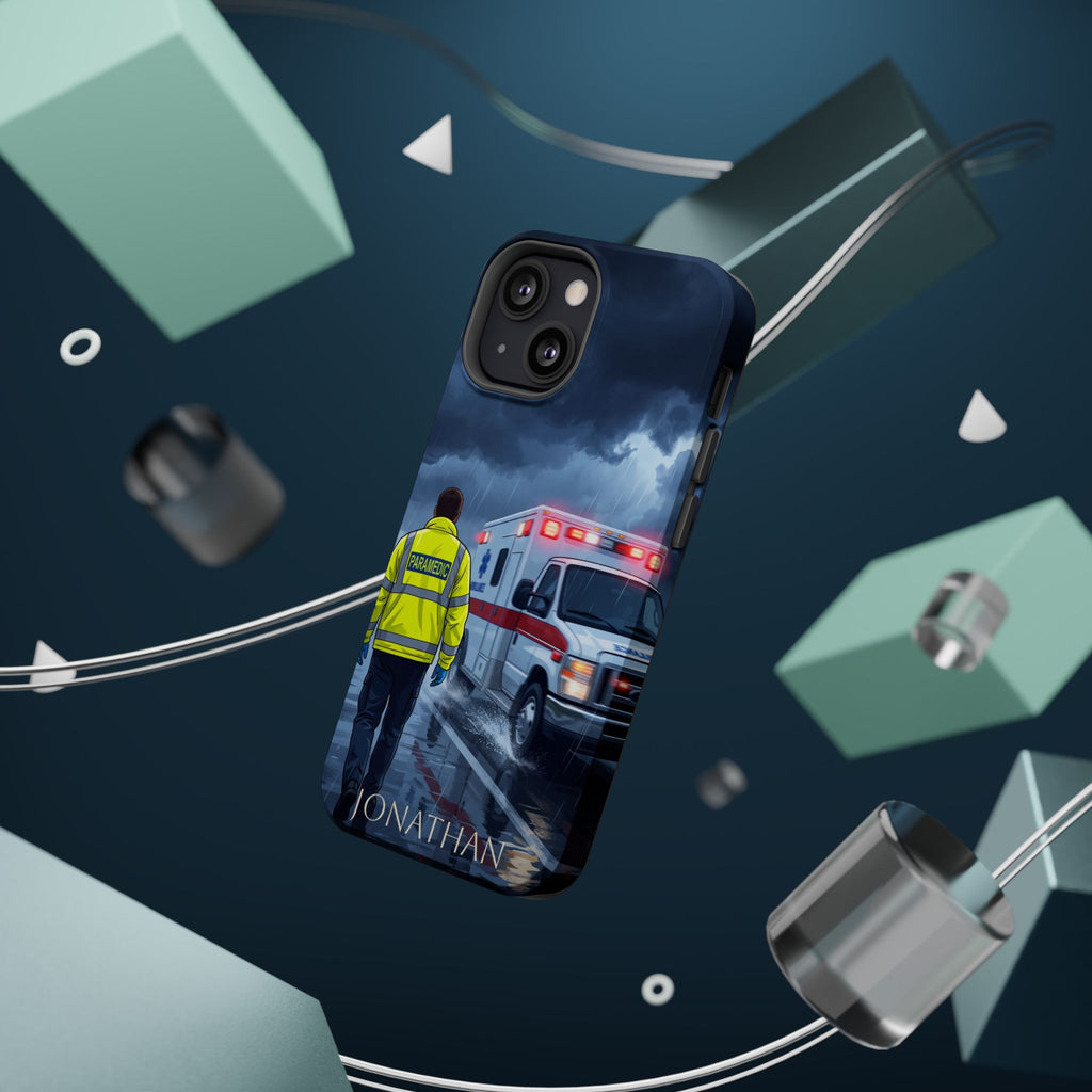 Personalized EMS Storm Phone Case — Wireless Charging Cover