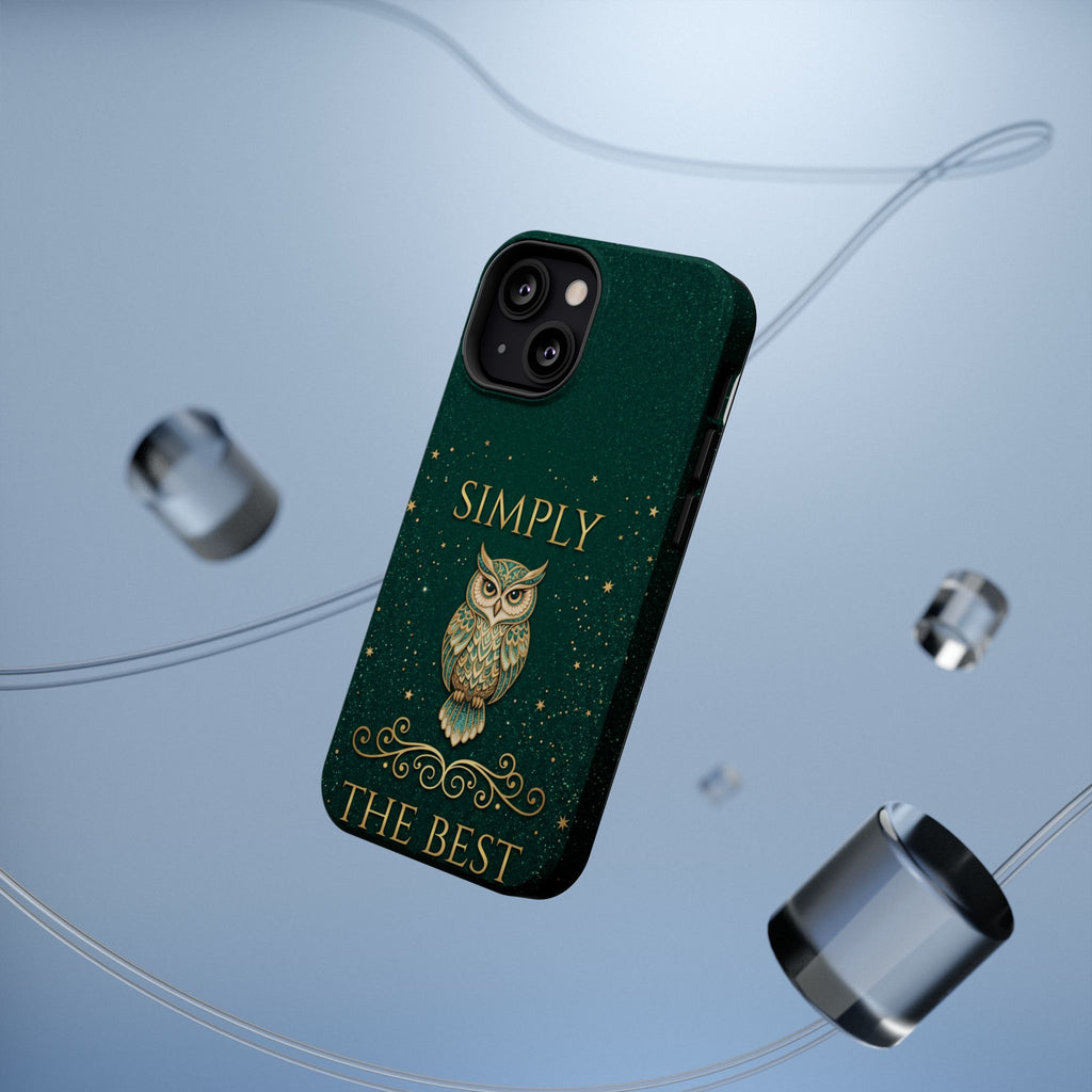 Simply The Best Wise Owl Phone Case — Wireless Charging Cover