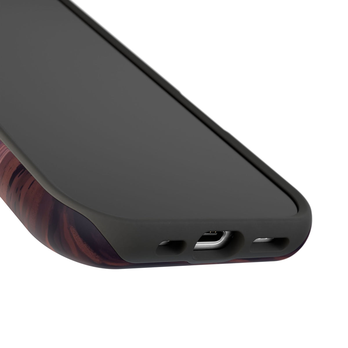 Personalized Dachshund Tropical Beach Sunset Phone Case — Wireless Charging Cover