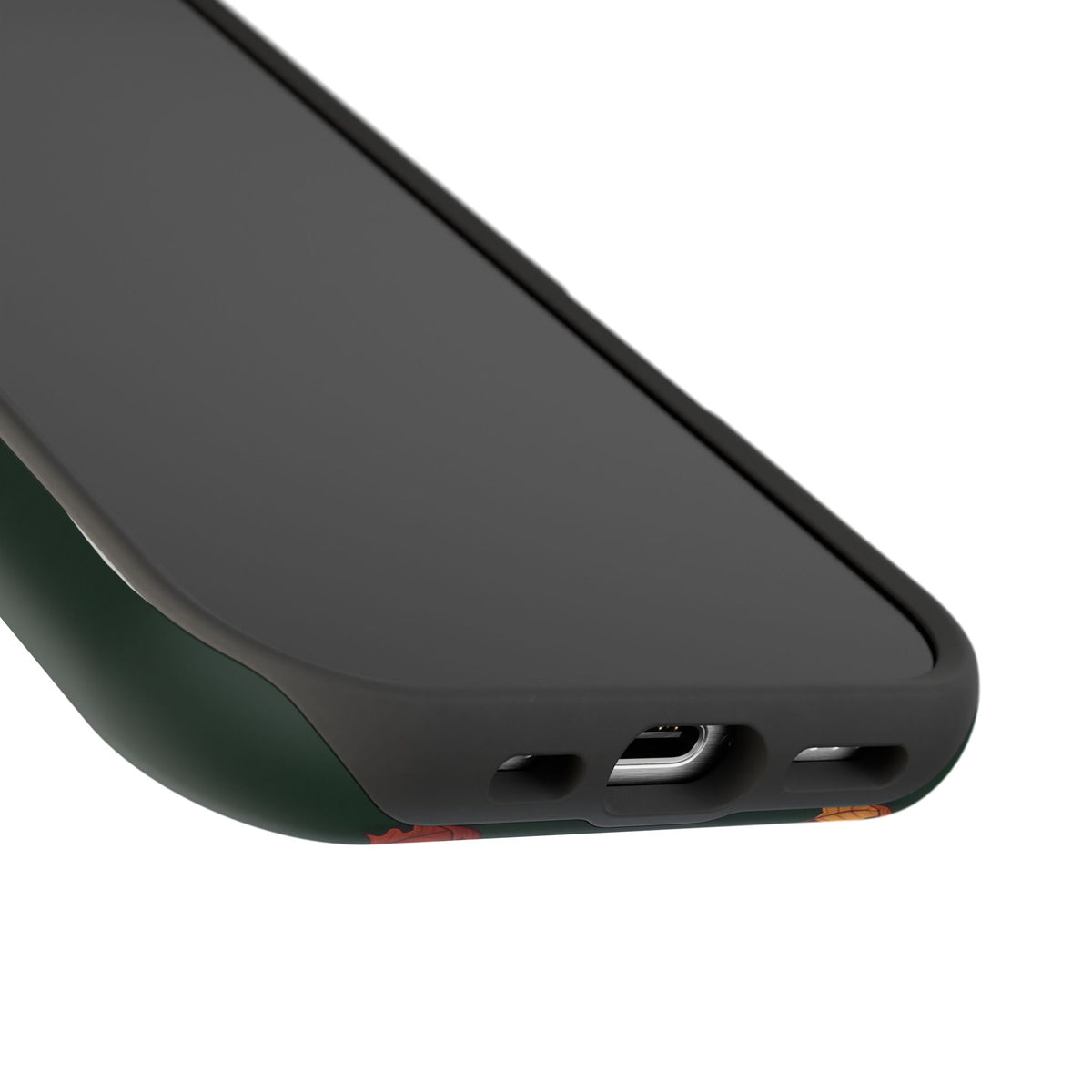 Autumn Leaves Labrador Phone Case — Tough Magnetic Case with Wireless Charging