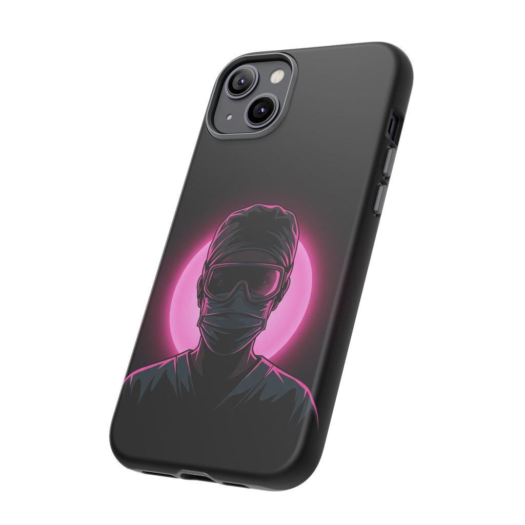 Nurse Neon Silhouette Phone Case - Samsung & iPhone Series