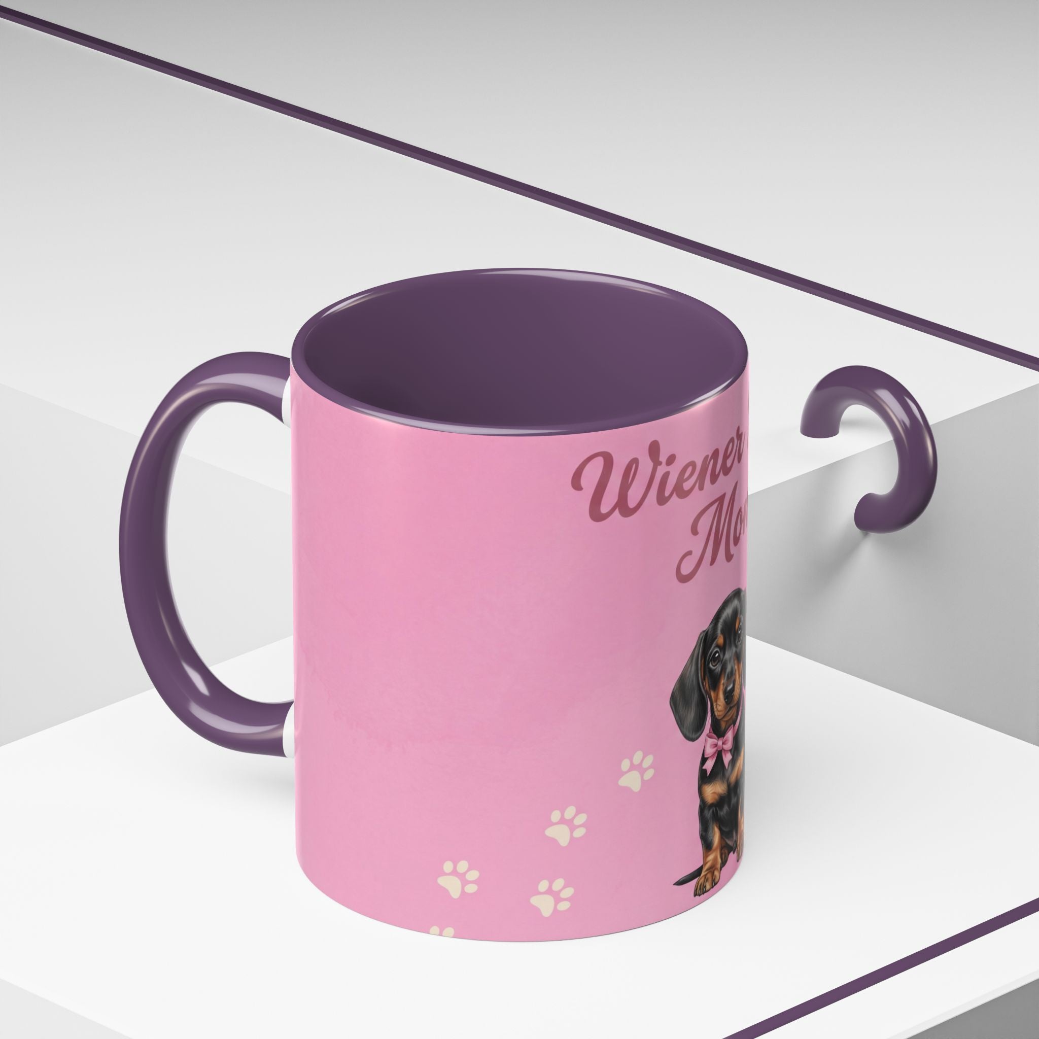 Wiener Dog Mom Mug | Cute Dachshund Mom Coffee Mug | Gift for Dog Moms
