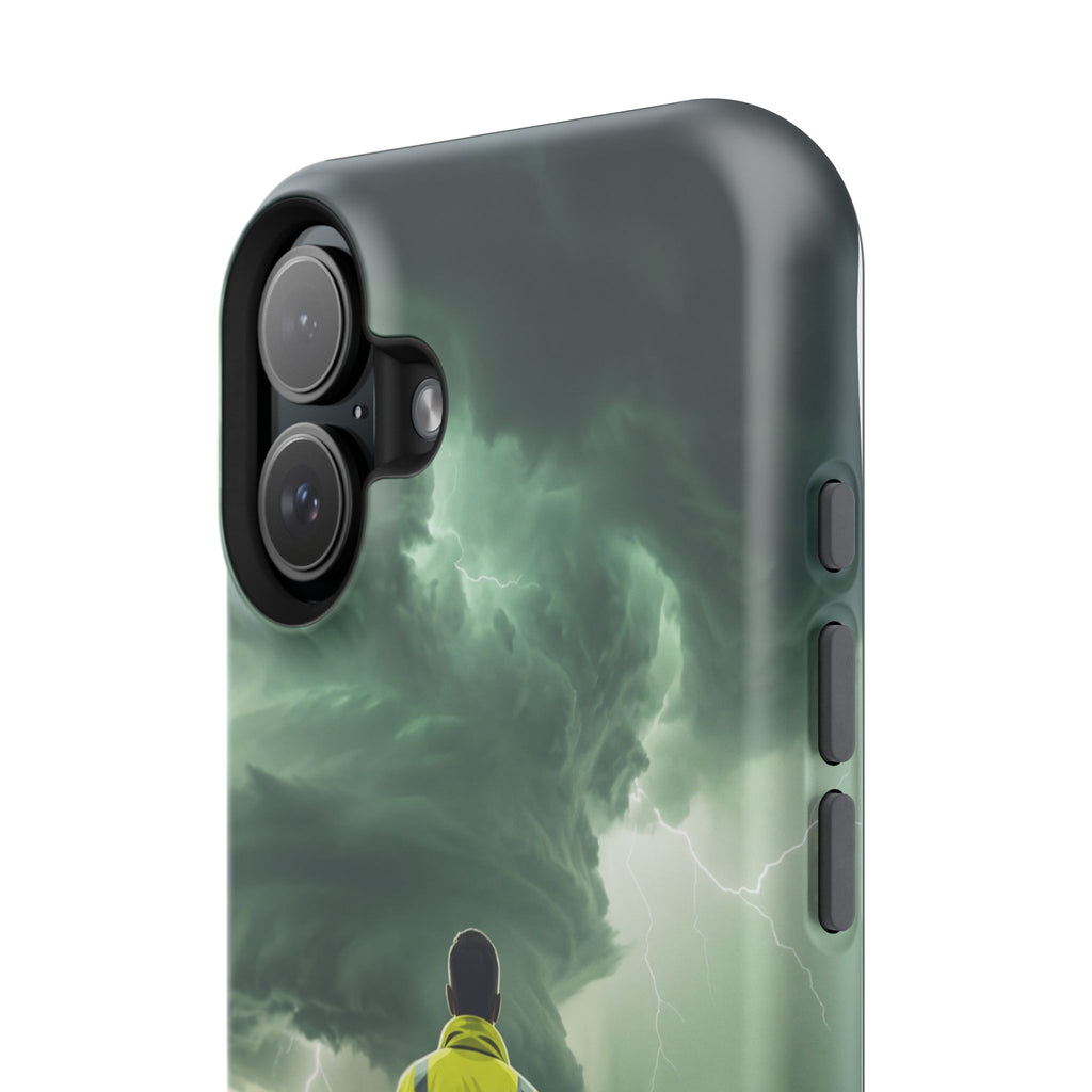 EMS Green Storm Phone Case — Magnetic Wireless Charging Cover