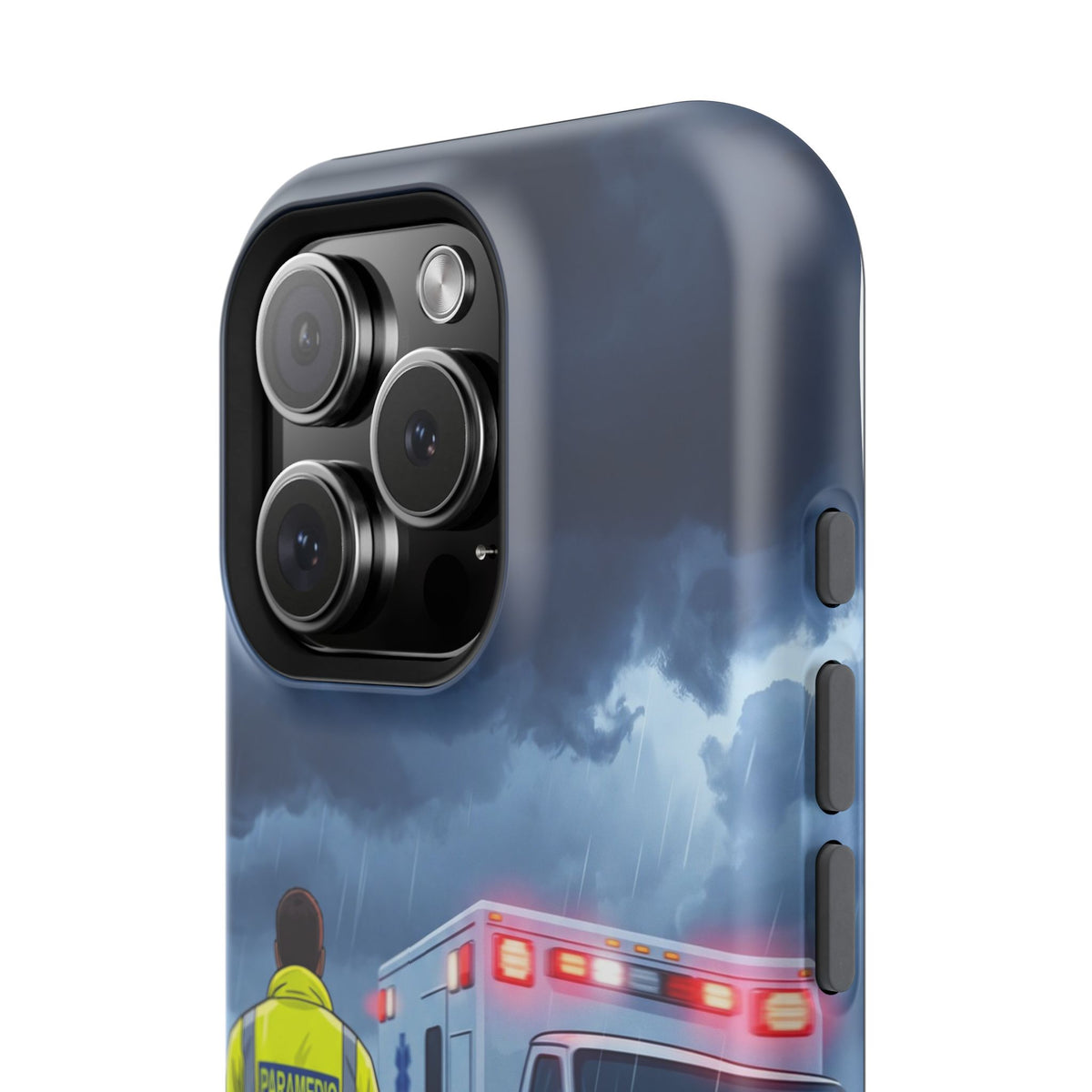 Personalized EMS Storm Phone Case — Wireless Charging Cover