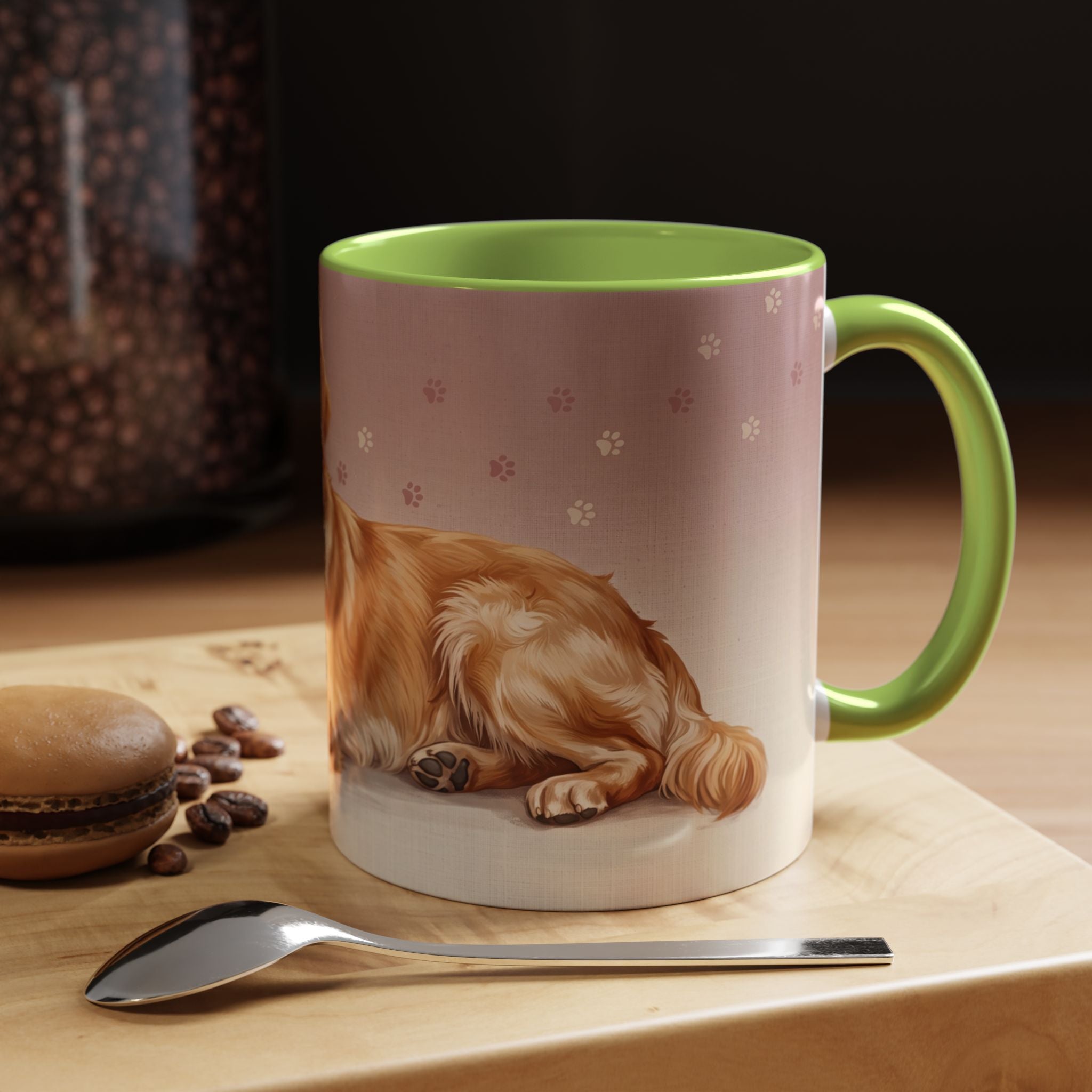 Golden Retriever Lying Down Mug | Golden Retriever Lover Gift | Cute Dog Coffee Mug